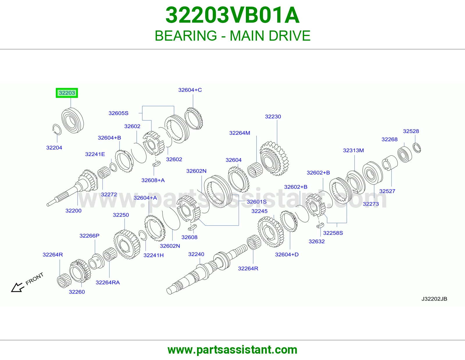 رمان قير 32203VB01A
