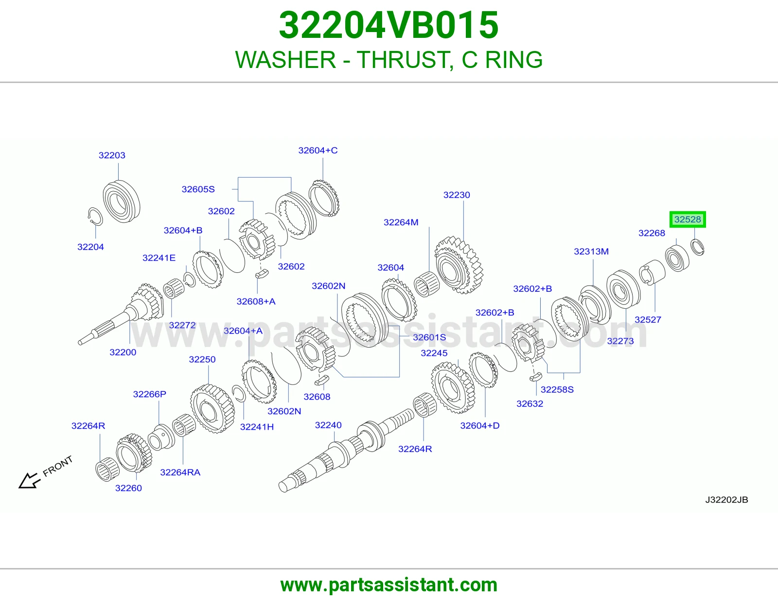 وردة رمان دفع حلقة شكل C 32204VB015