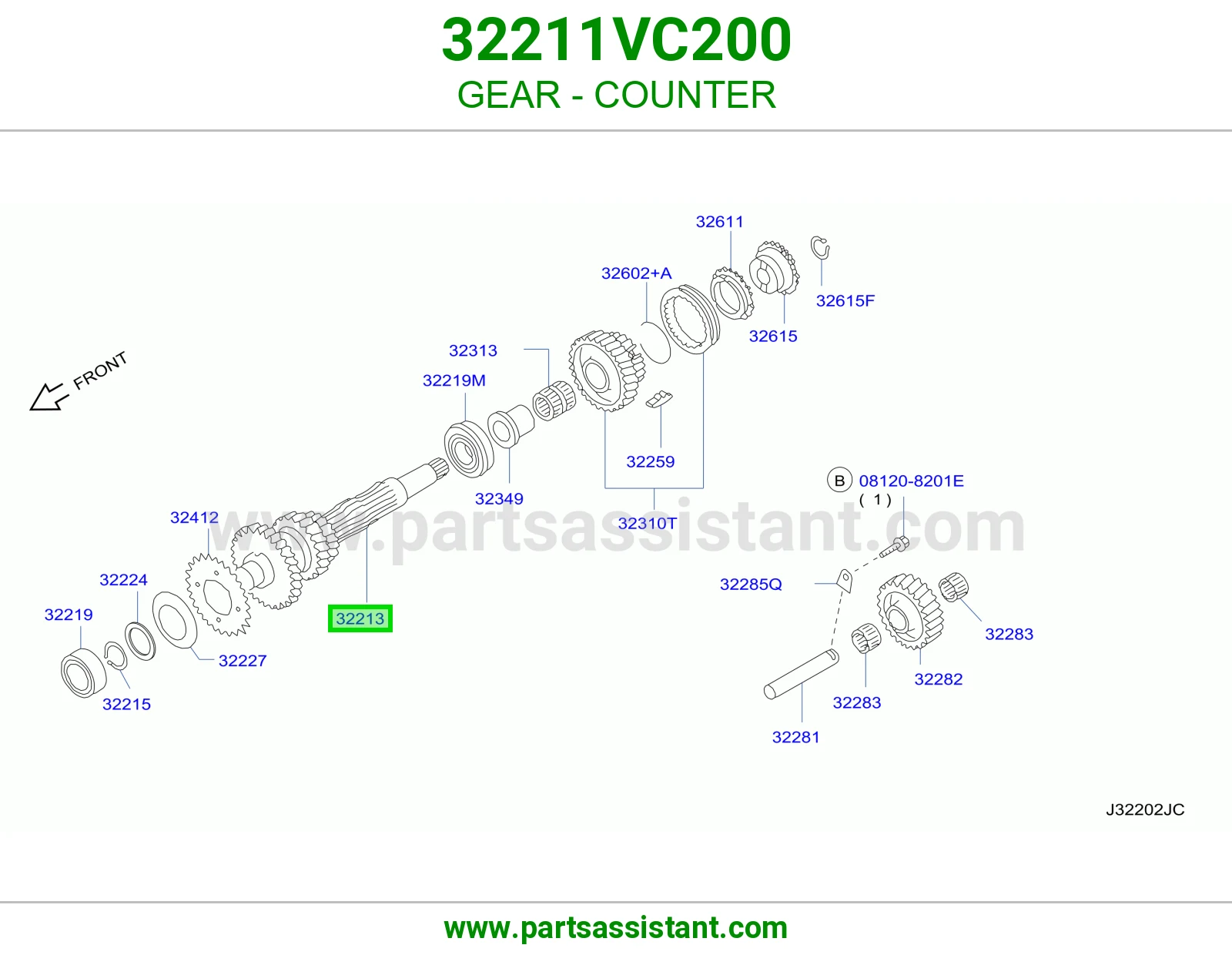 عمود شجره 32211VC200