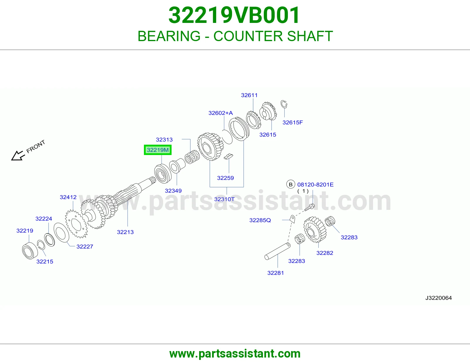 رمان عمود 32219VB001
