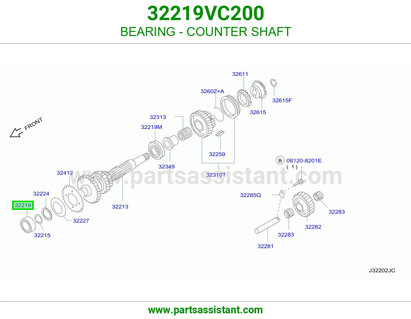 رمان عمود 32219VC200