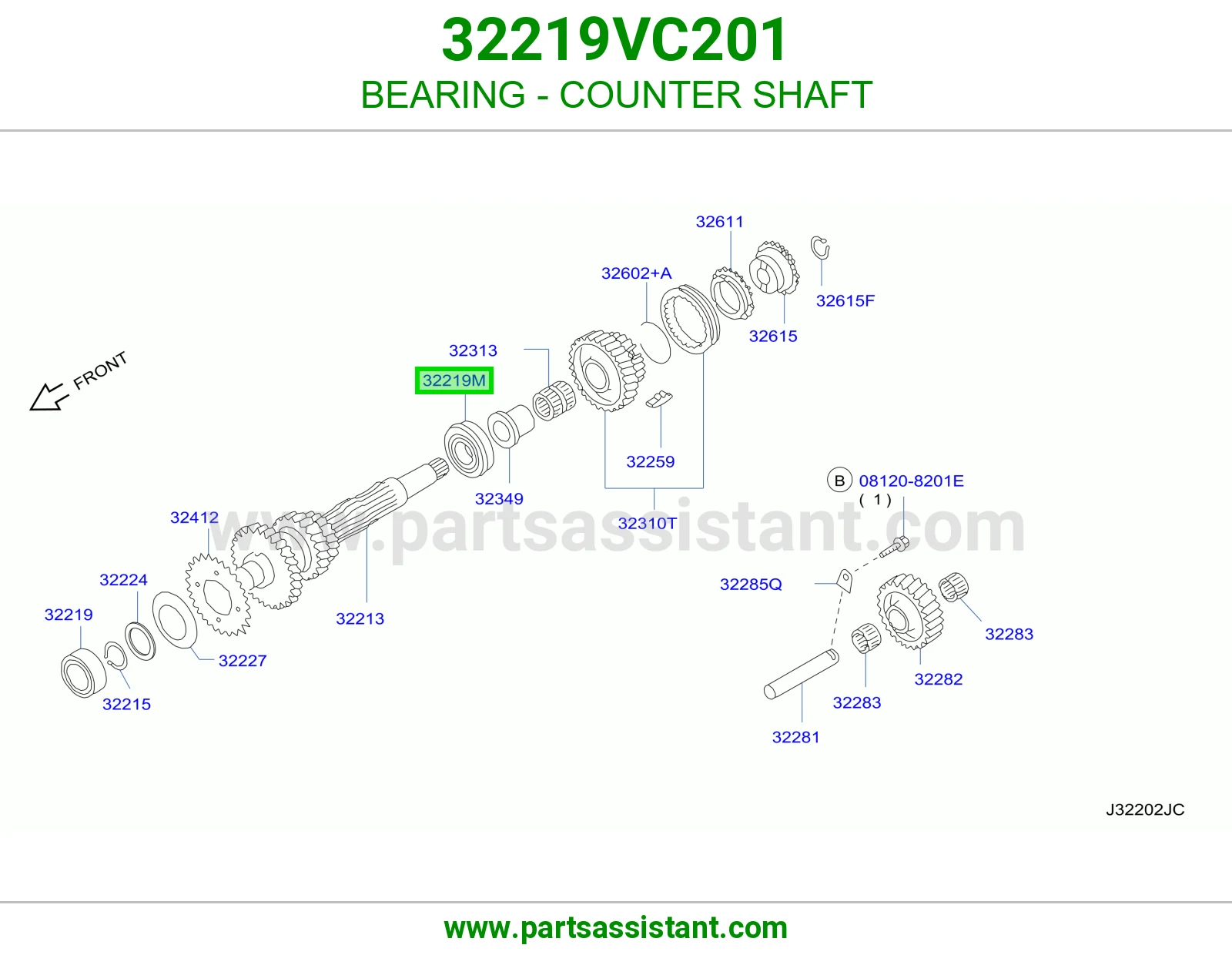 رمان عمود 32219VC201