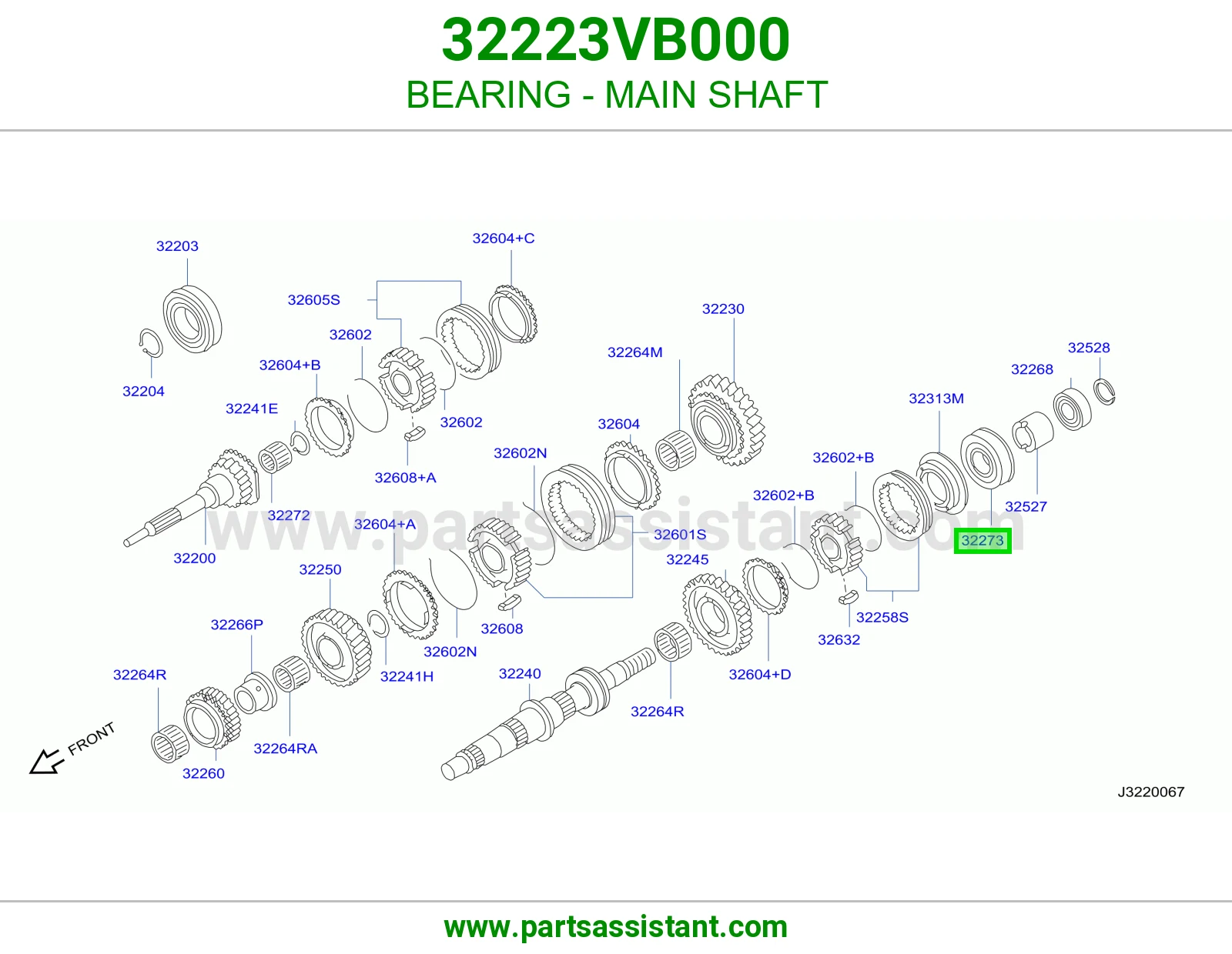 رمان قير 32223VB000