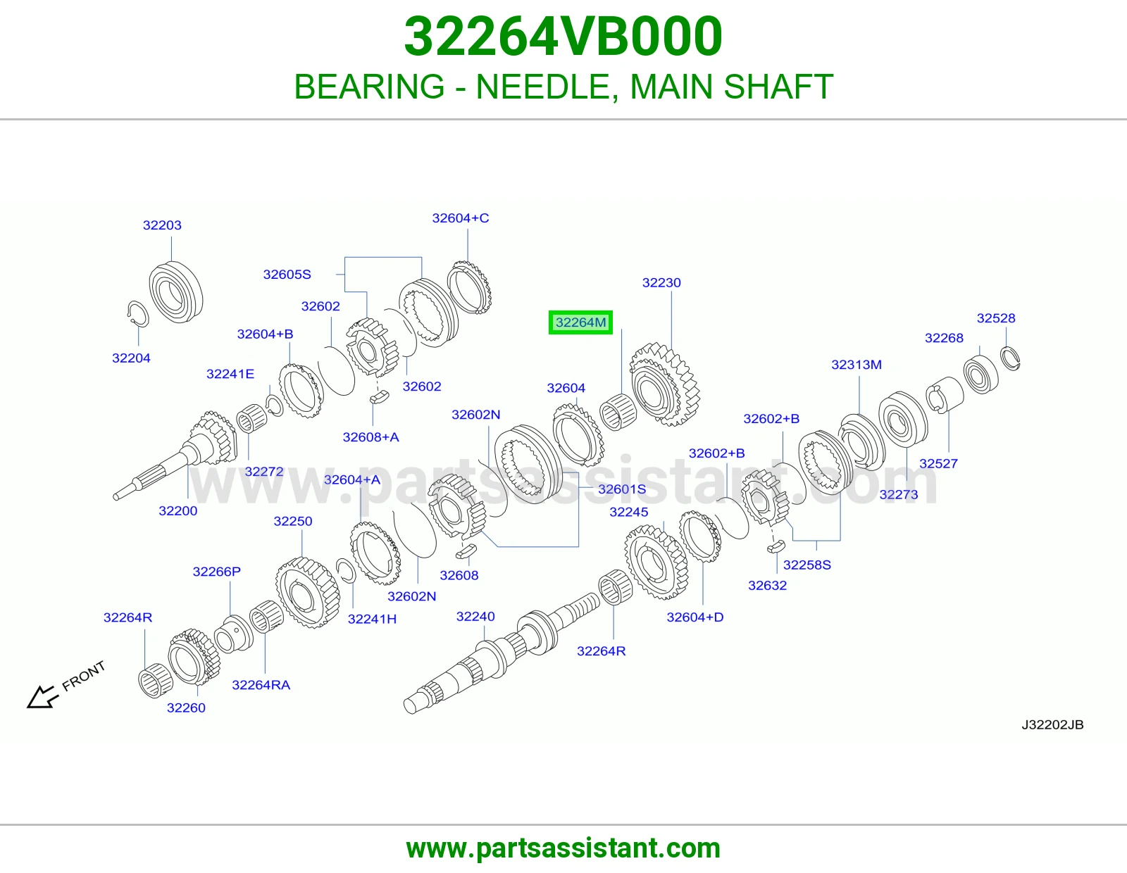 رمان عمود 32264VB000
