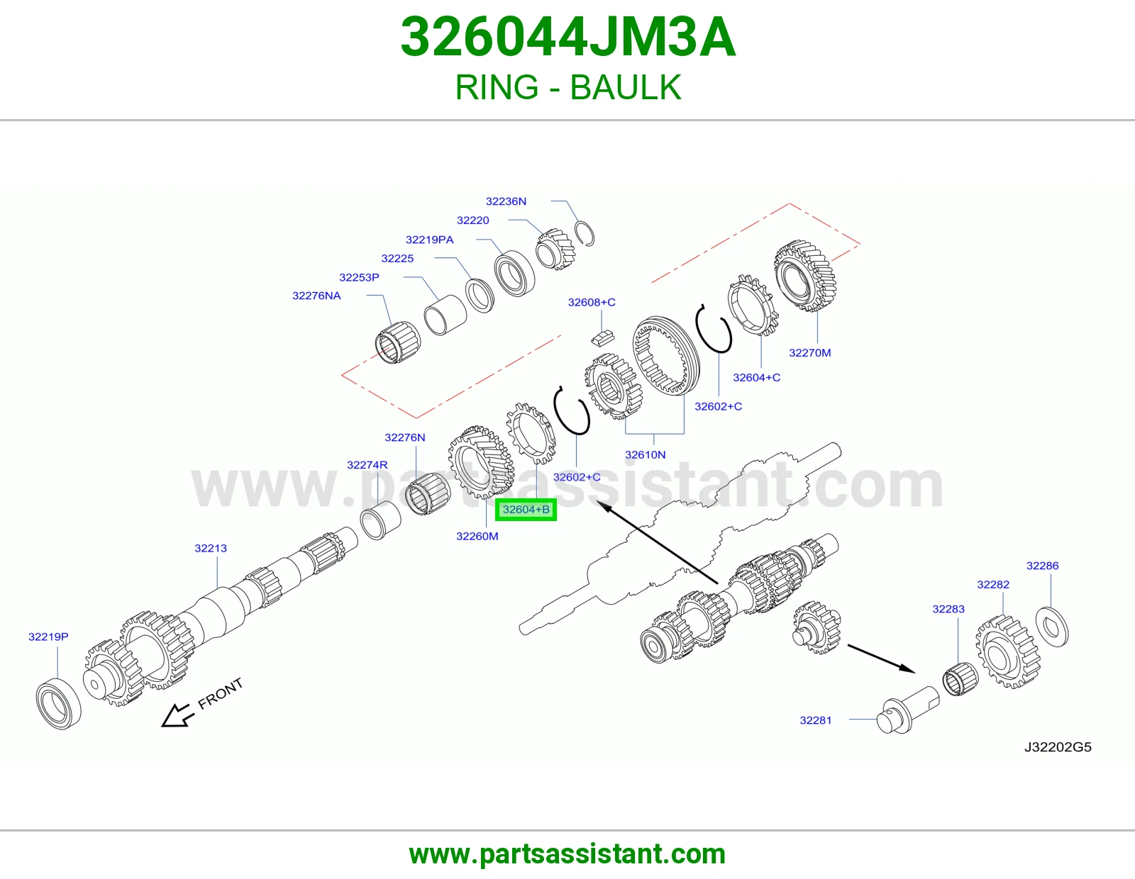 حلقة سنكرون 326044JM3A