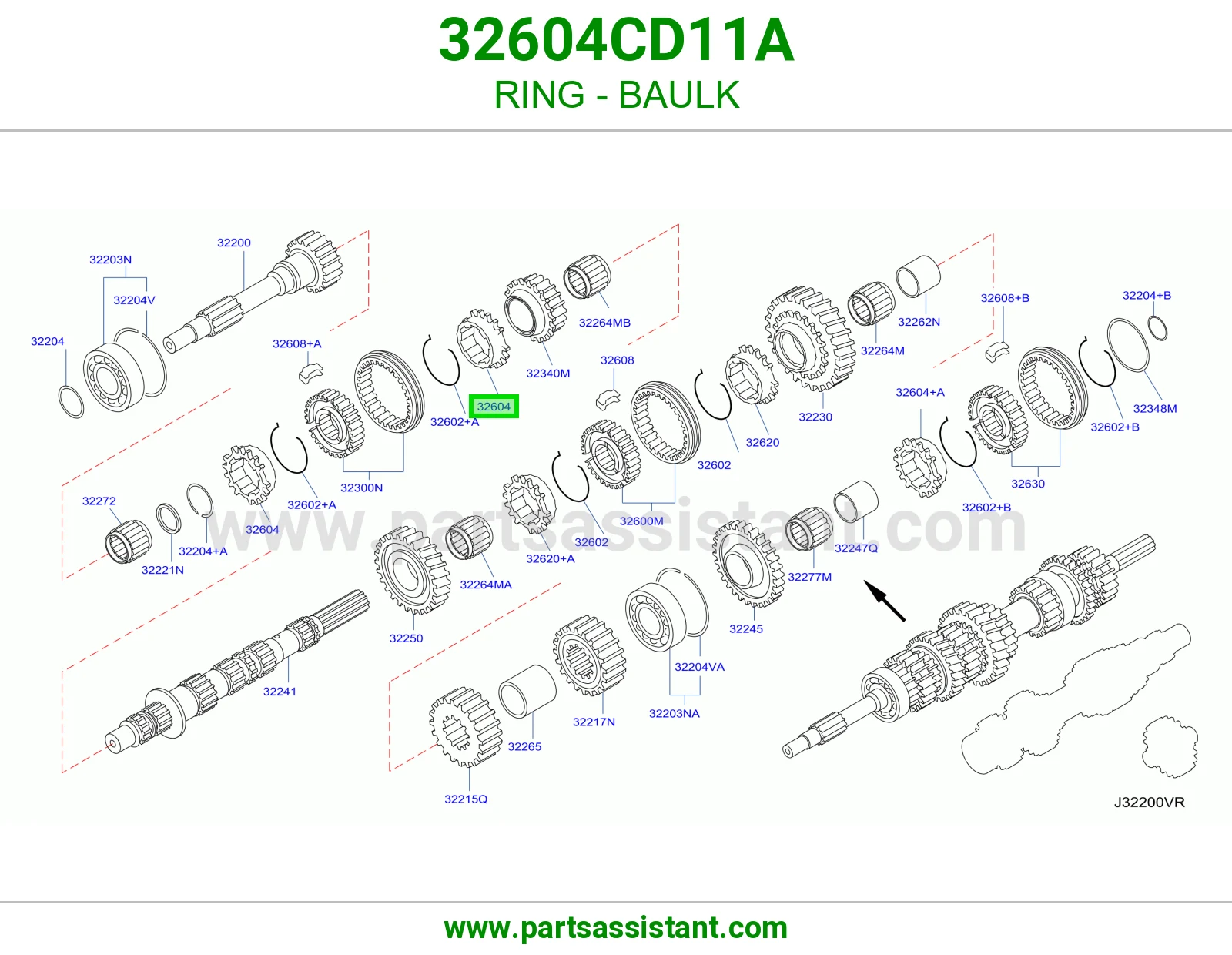 حلقة سنكرون 32604CD11A