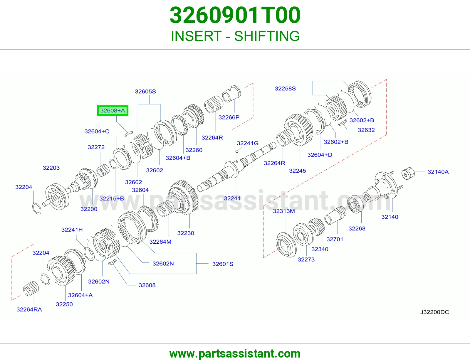 حشوة تعشيق 3260901T00