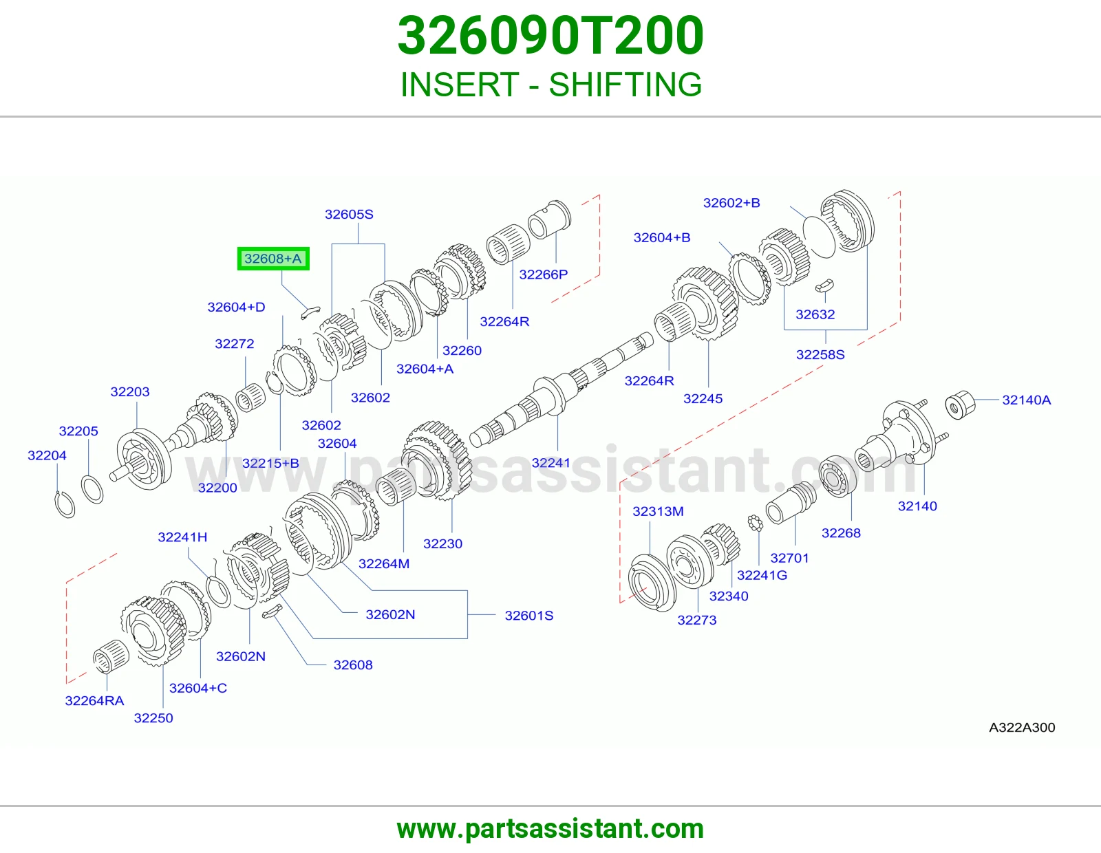 حشوة تعشيق 326090T200