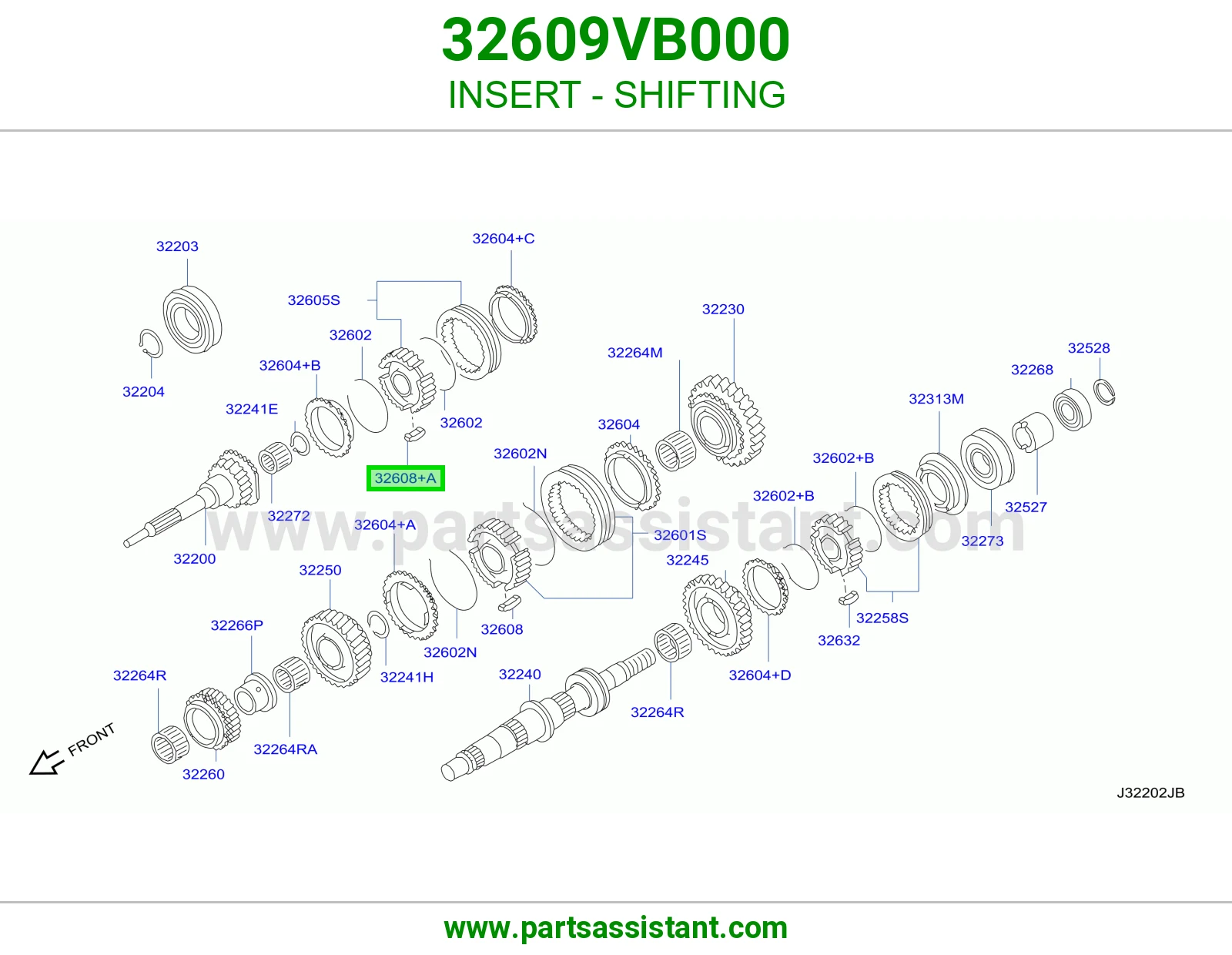 حشوة تعشيق 32609VB000