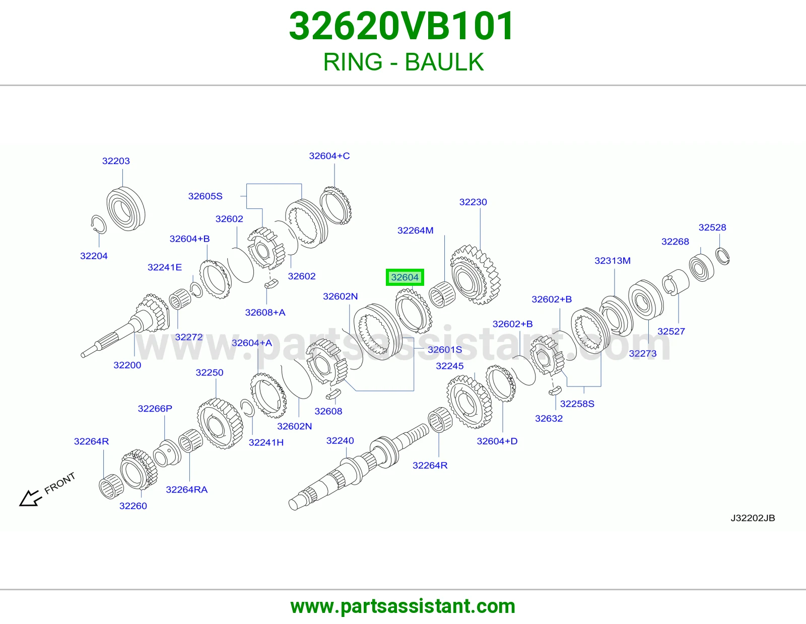 حلقة حاجز 32620VB101
