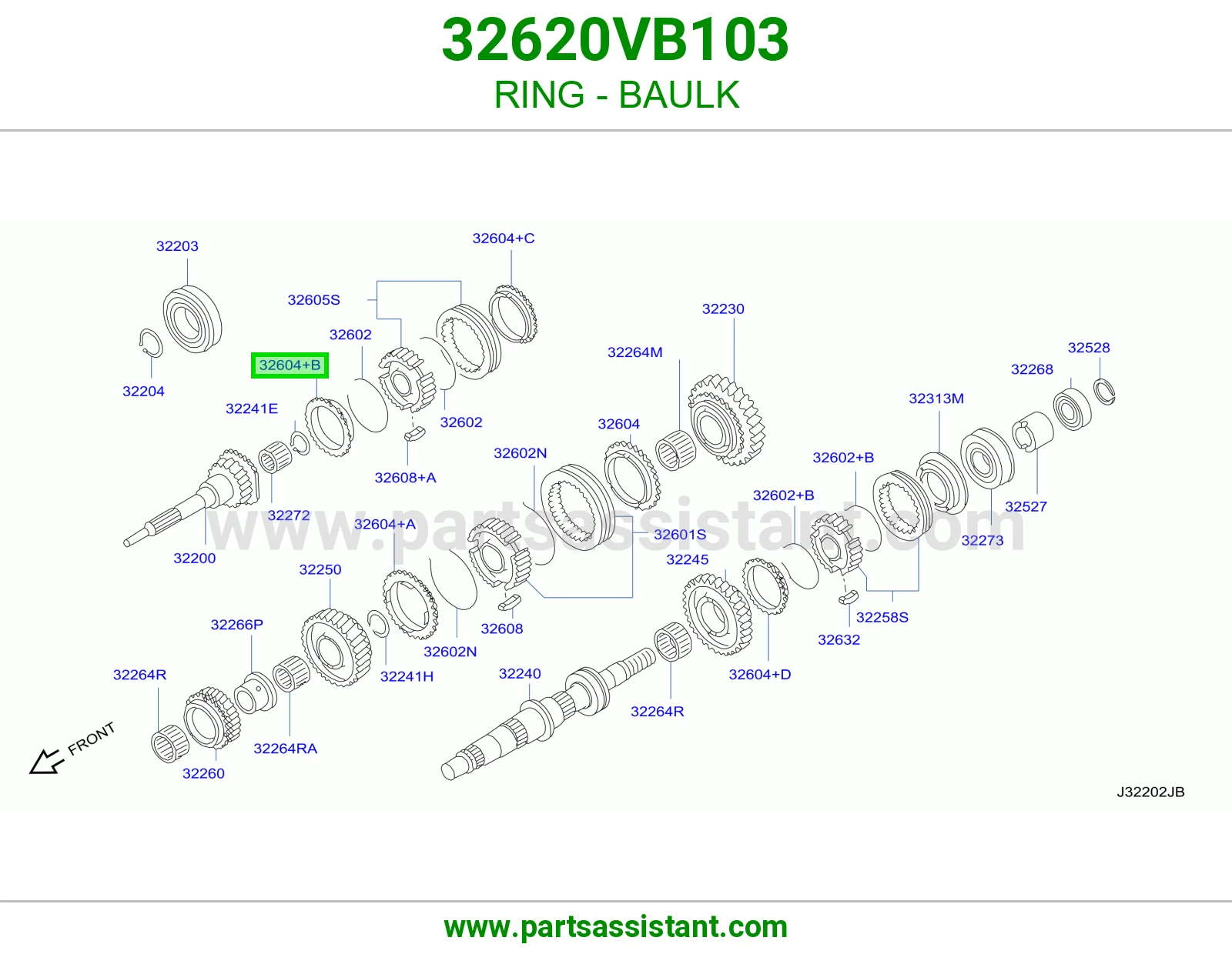 حلقة حاجز 32620VB103