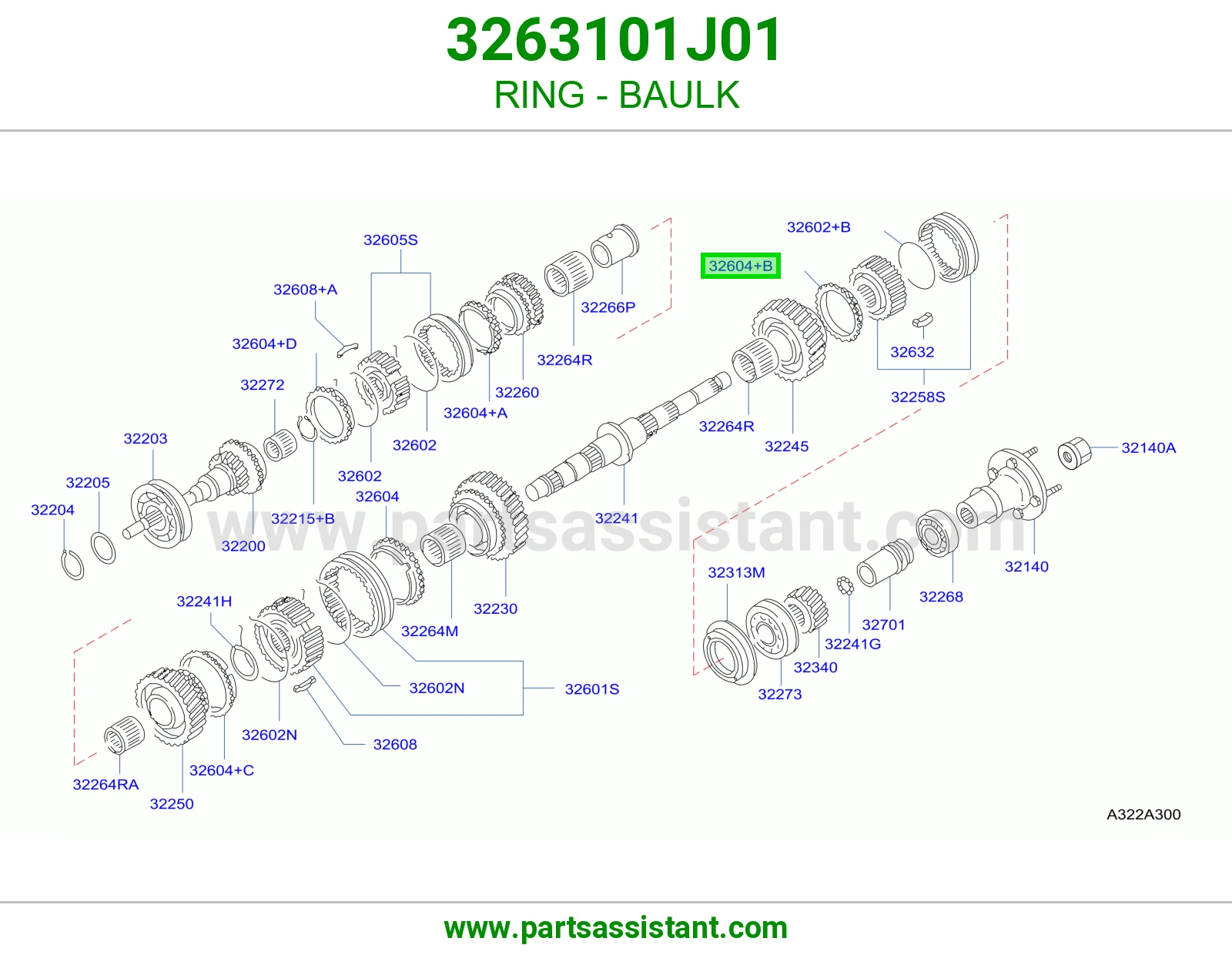 حلقة سنكرون 3263101J01