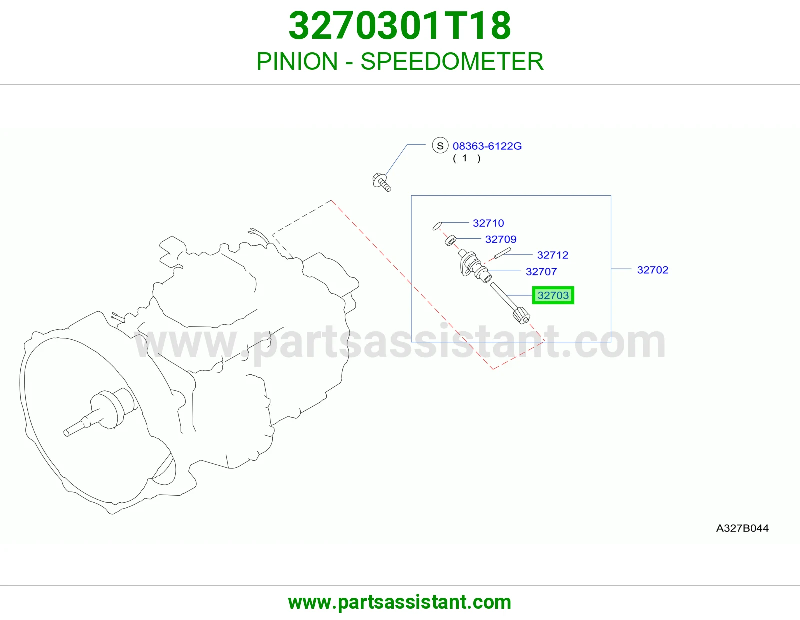 بنيون عداد سرعة 3270301T18