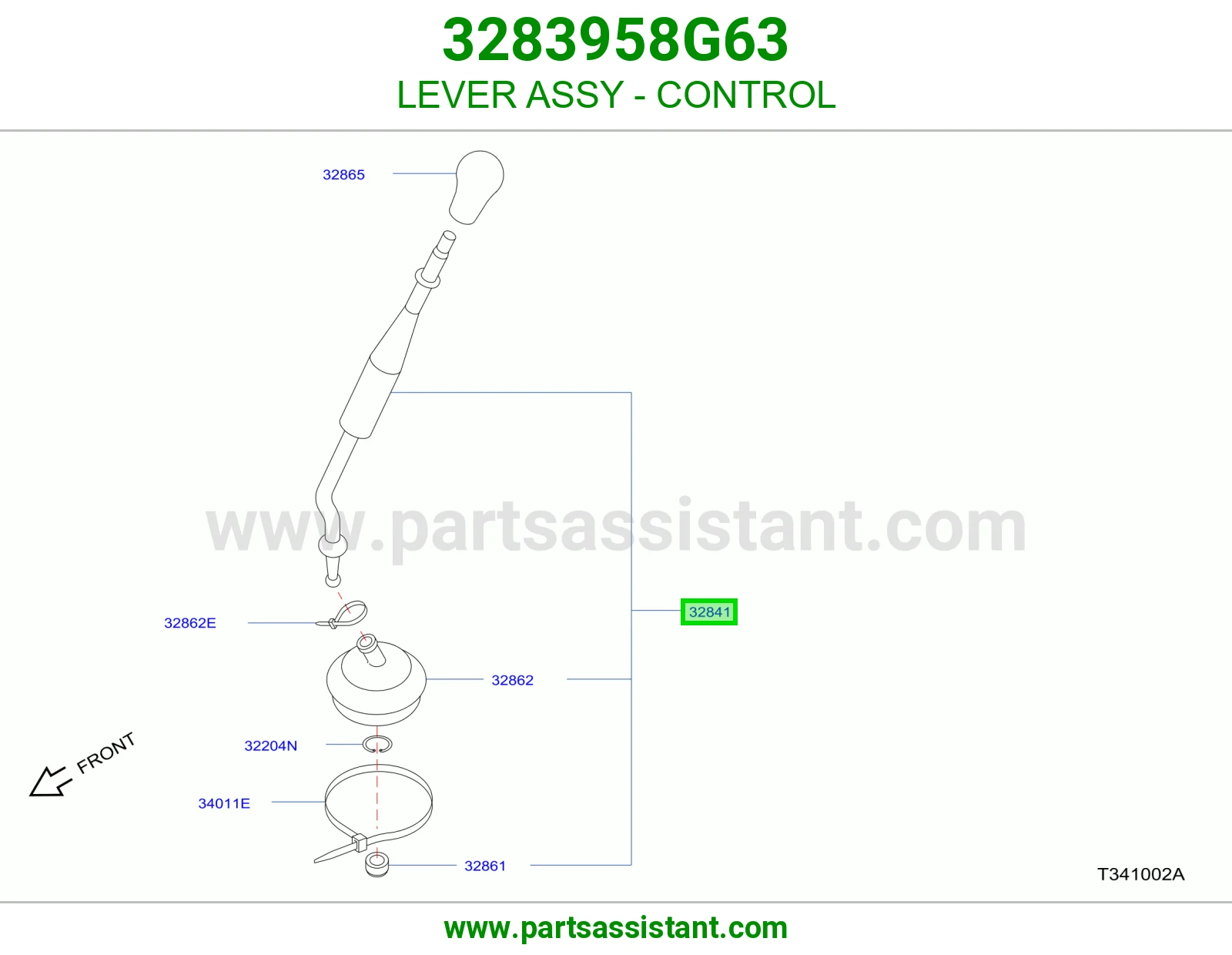 ذراع تحكم كامل 3283958G63