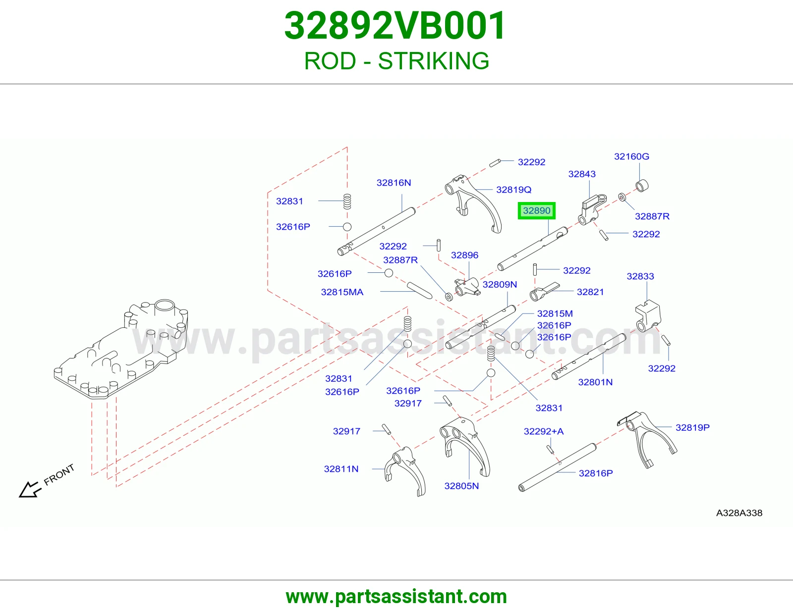 ذراع تعشيق 32892VB001