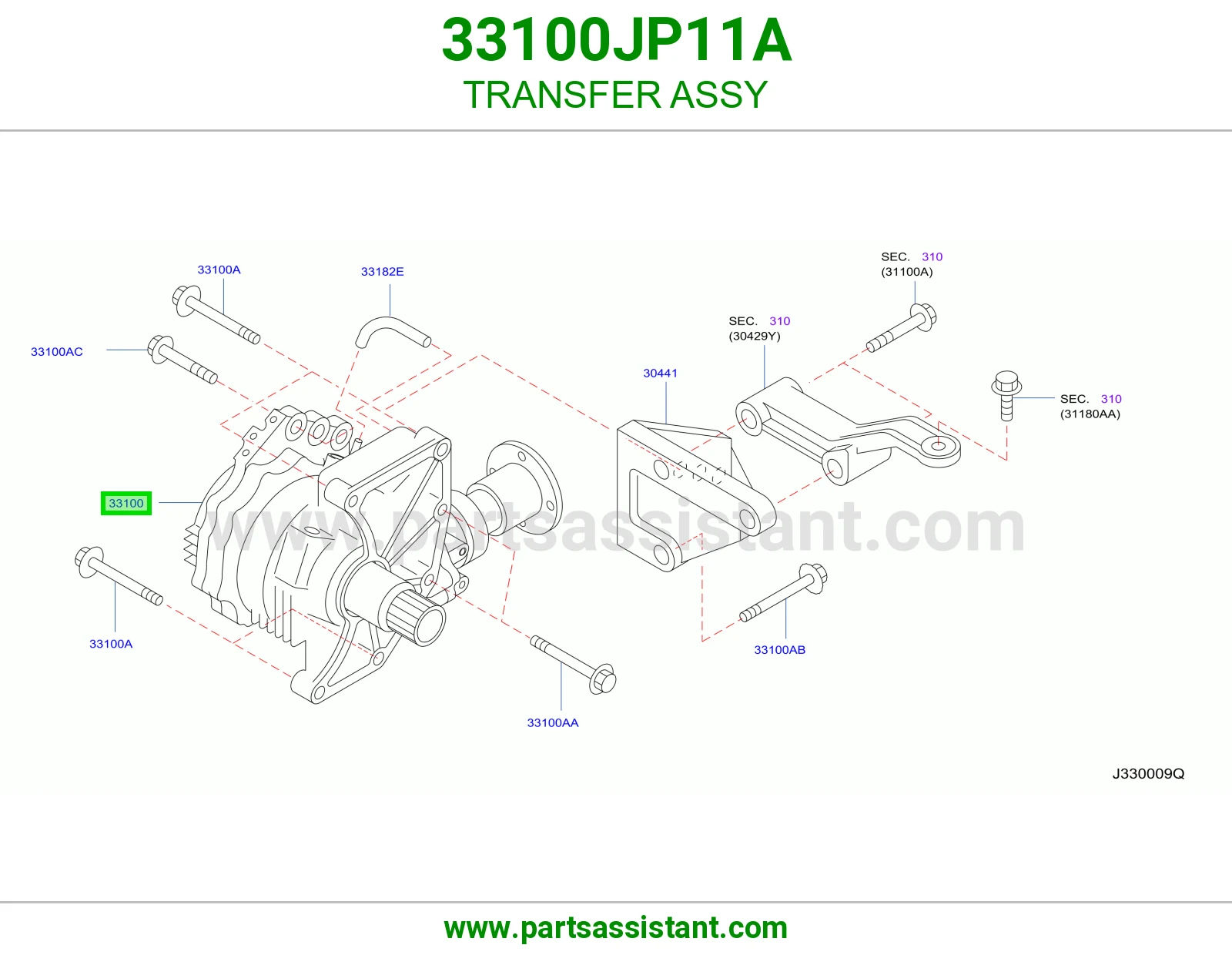 دبل كامل 33100JP11A