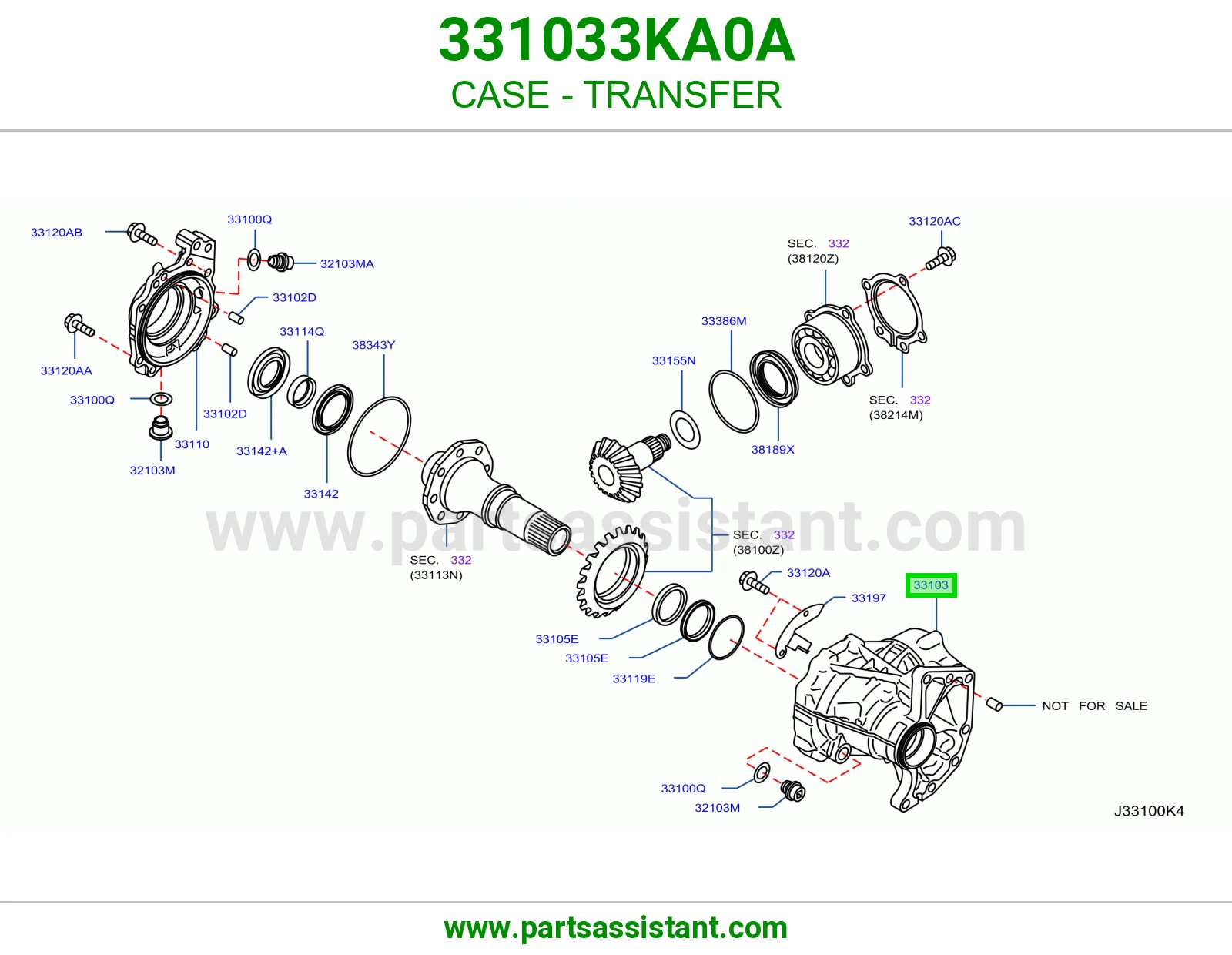 علبة دبل 331033KA0A