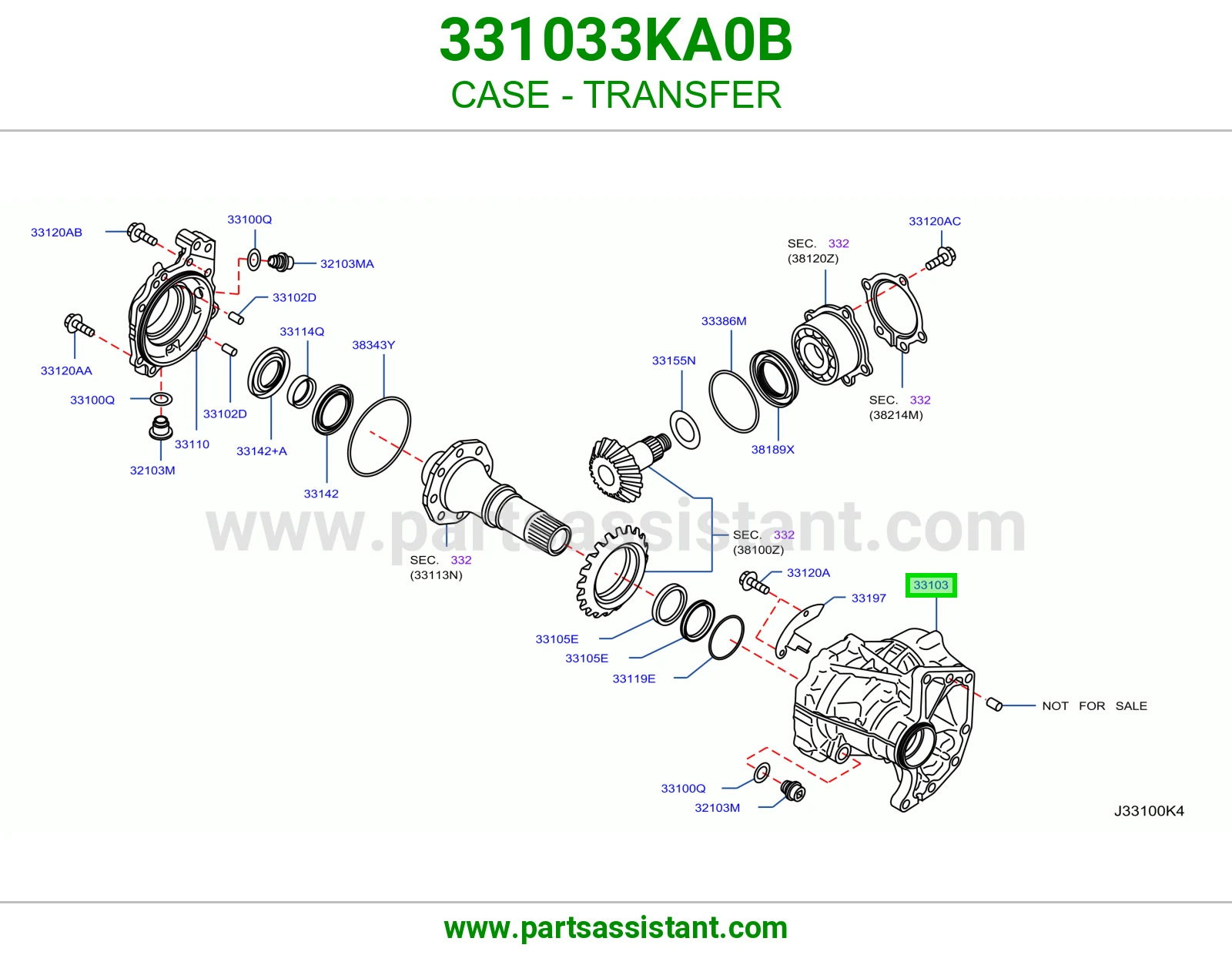 علبة دبل 331033KA0B