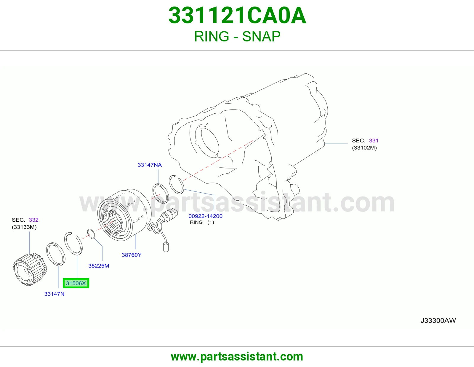 حلقة كلبس 331121CA0A