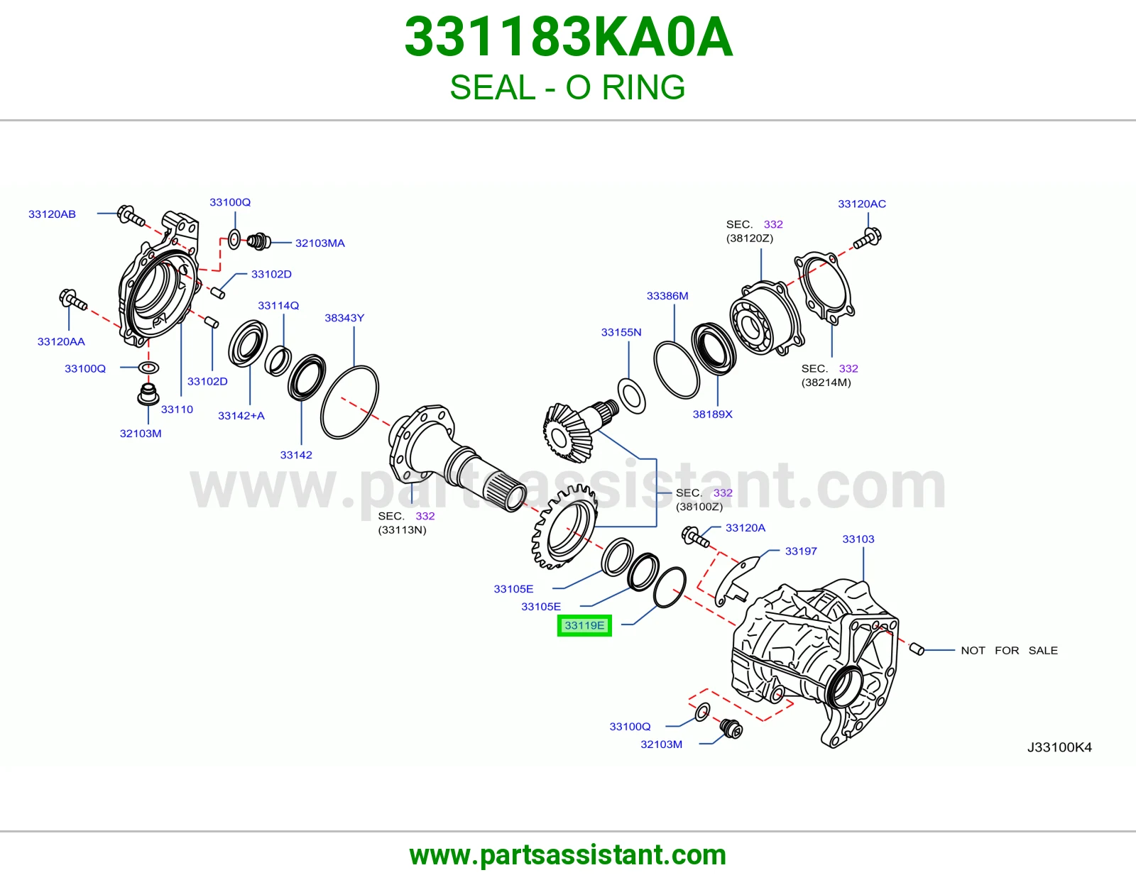 جلدة أورنق 331183KA0A