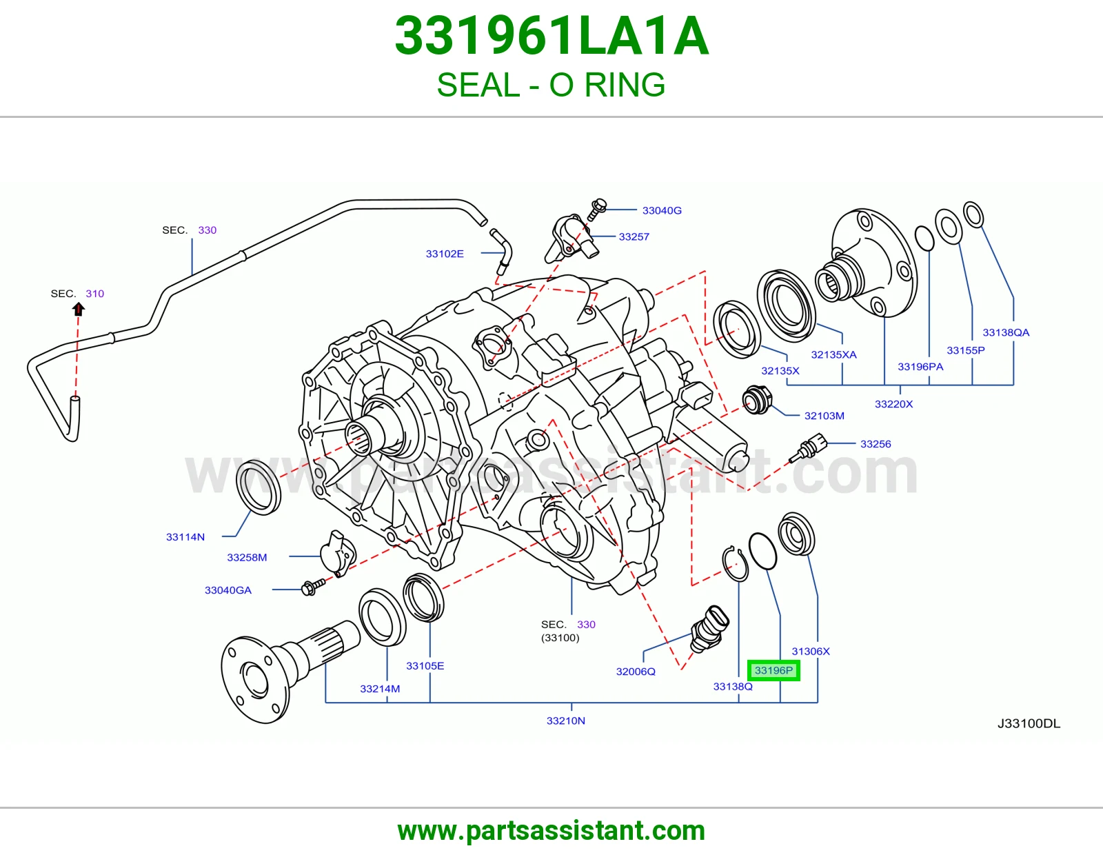 جلدة أورنق 331961LA1A