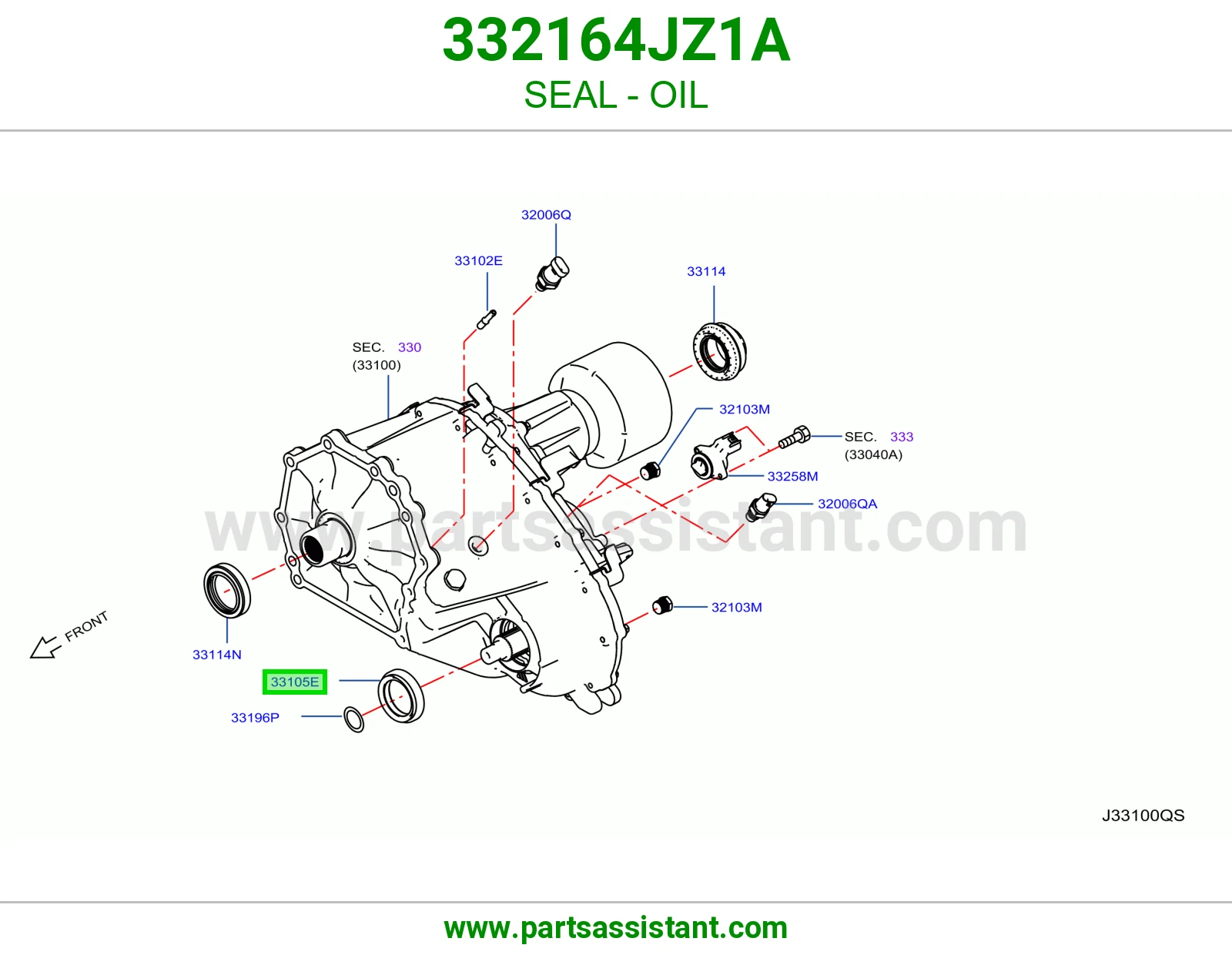 جلدة زيت 332164JZ1A