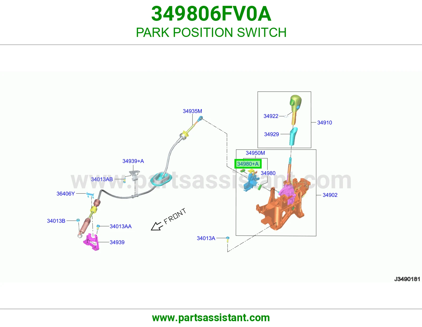 سويتش وضع البارك 349806FV0A