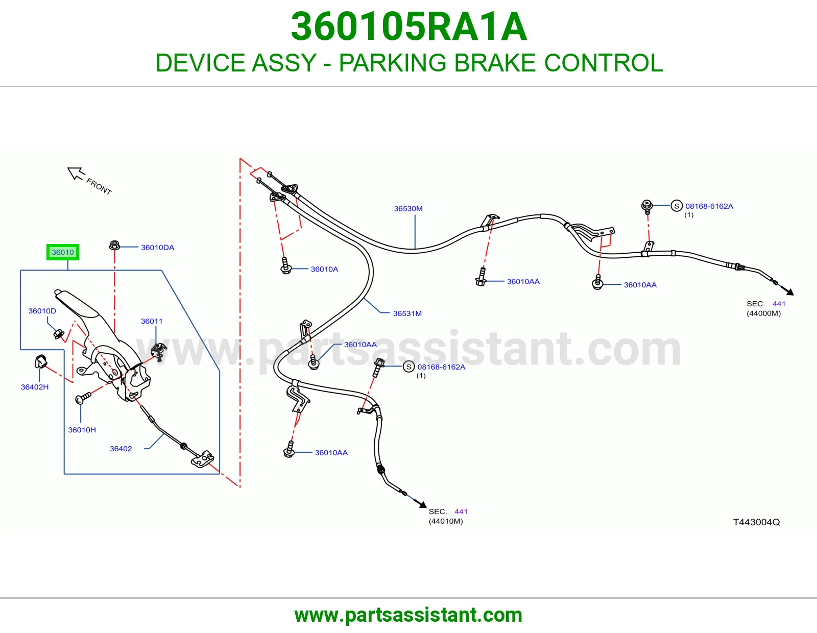 جهاز تحكم جلنط كامل 360105RA1A