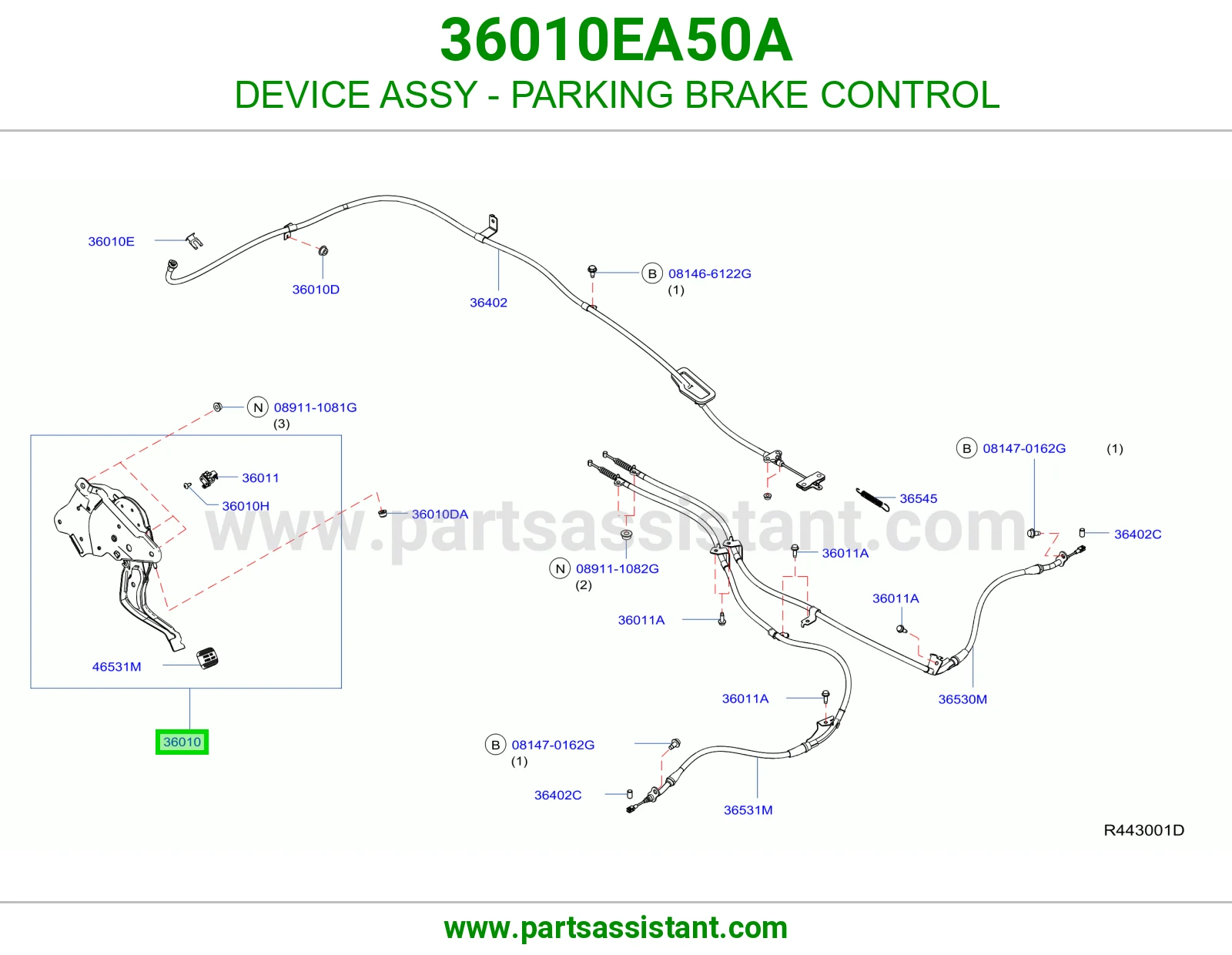 جهاز تحكم جلنط كامل 36010EA50A