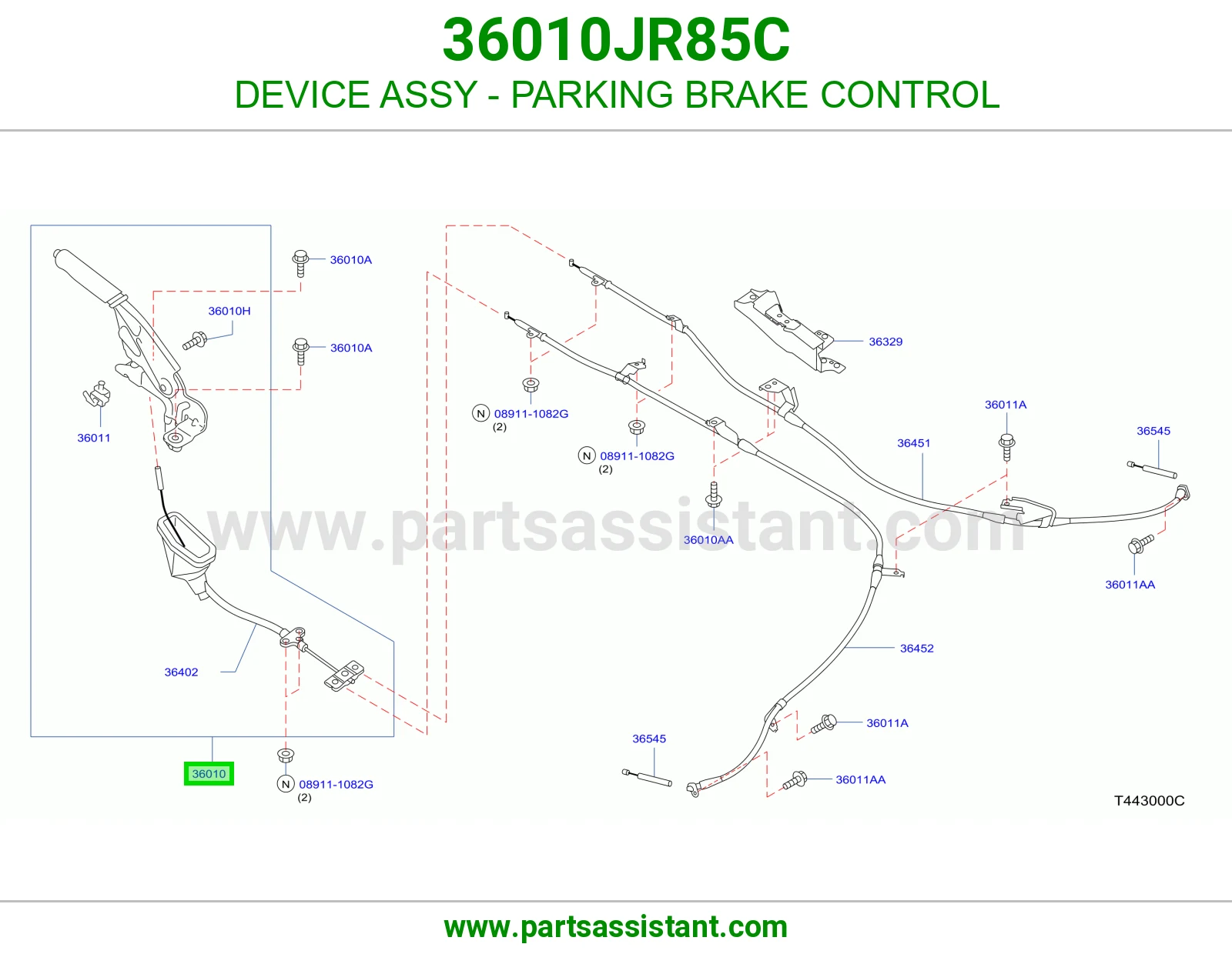 جهاز تحكم جلنط كامل 36010JR85C