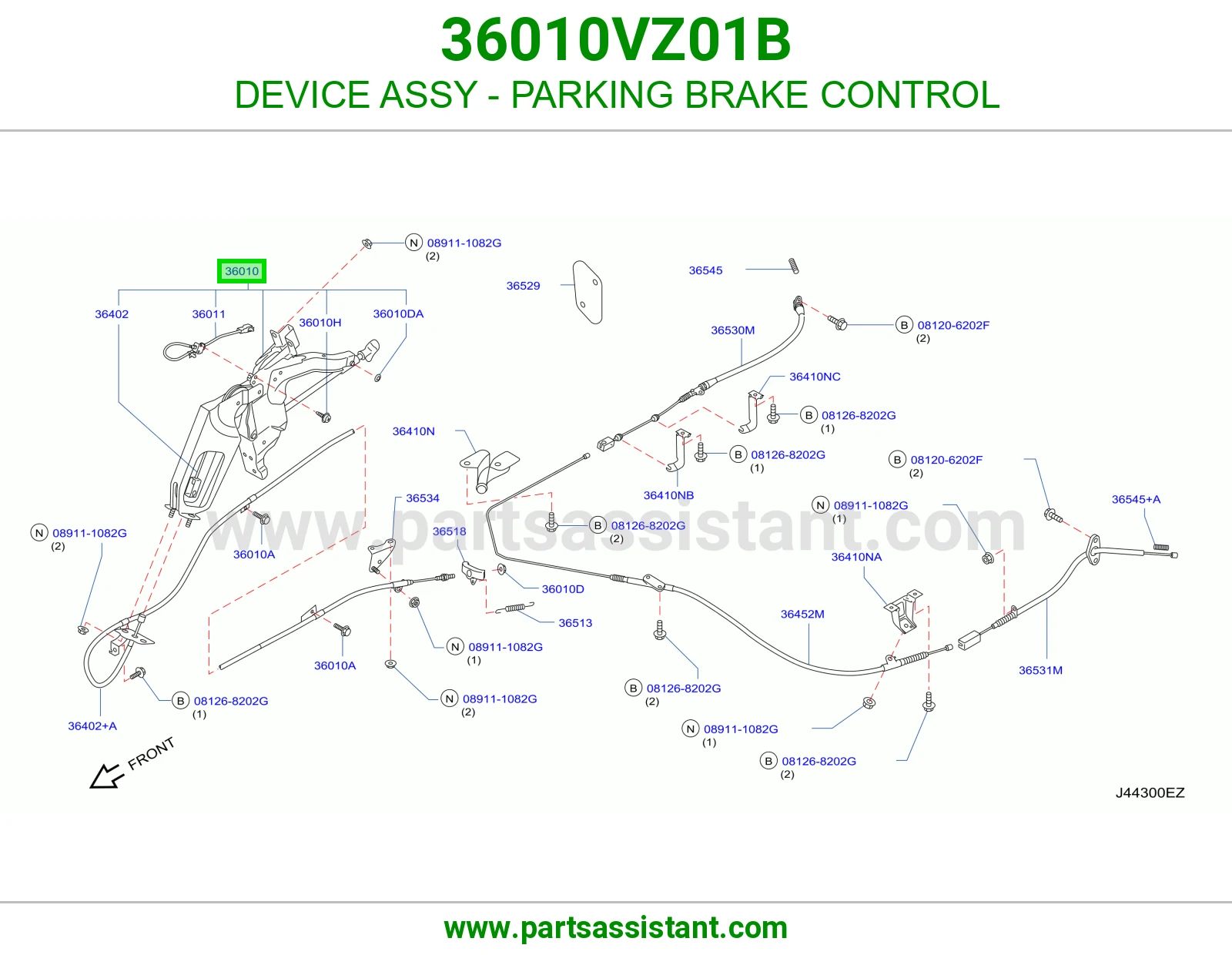 جهاز تحكم جلنط كامل 36010VZ01B