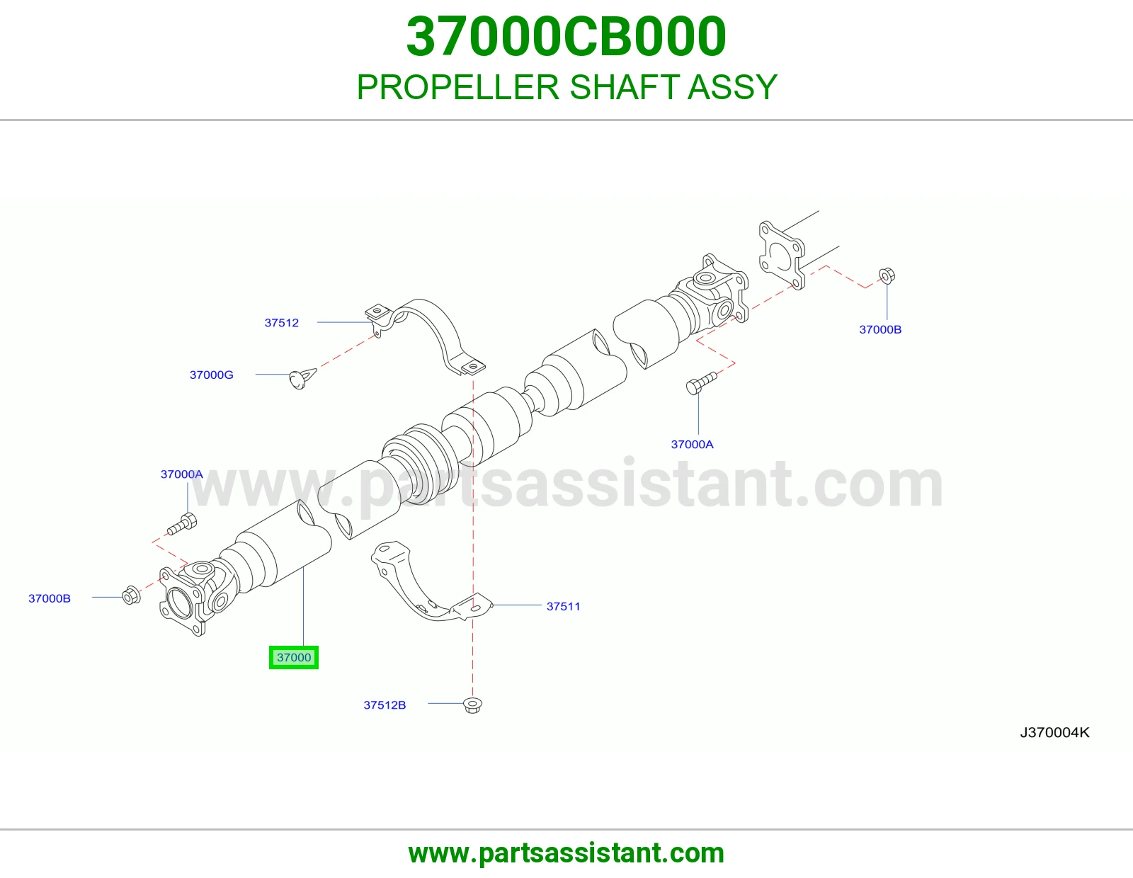 عمود كردان 37000CB000