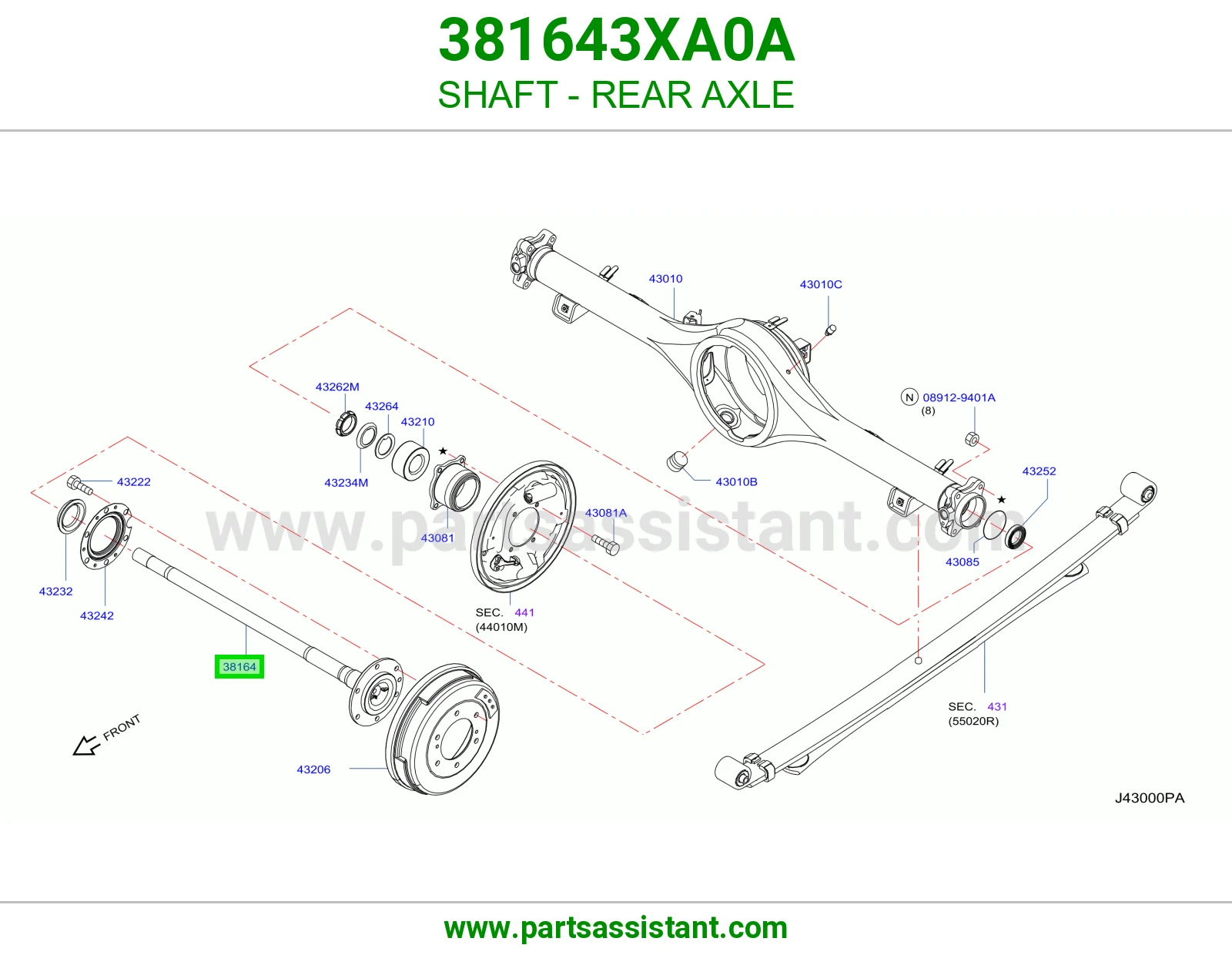 عكس خلفي 381643XA0A