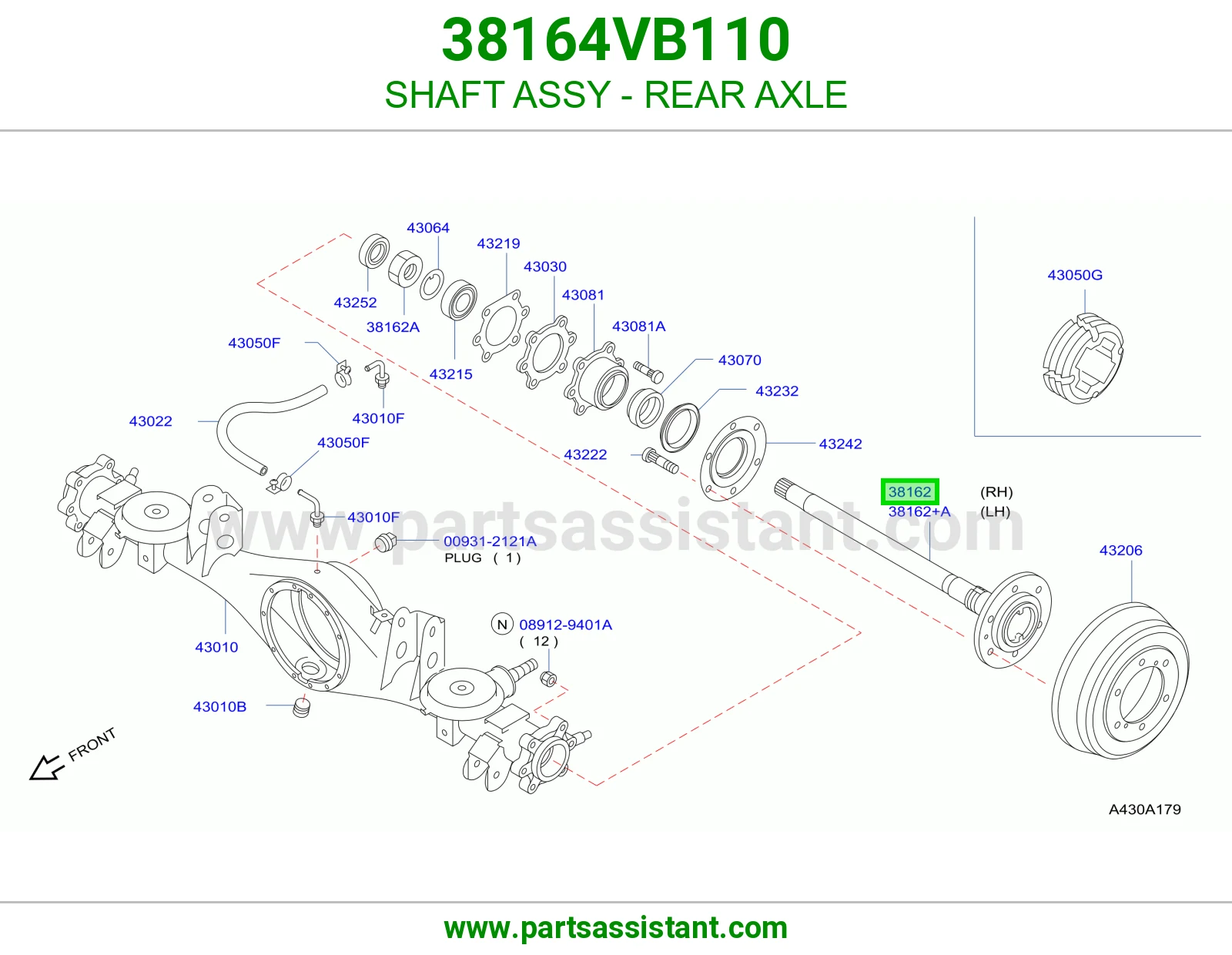 عكس خلفي 38164VB110