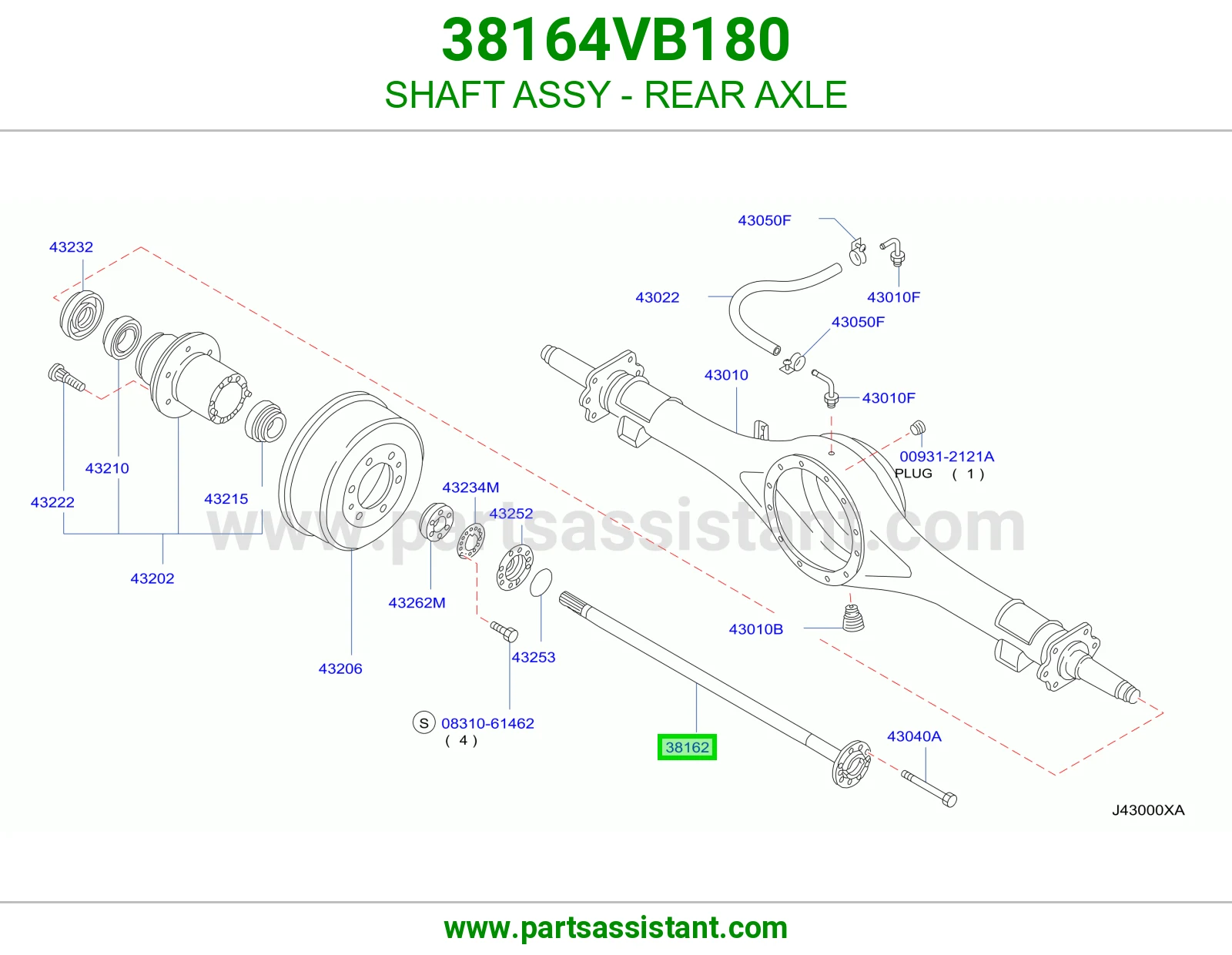 عكس خلفي 38164VB180