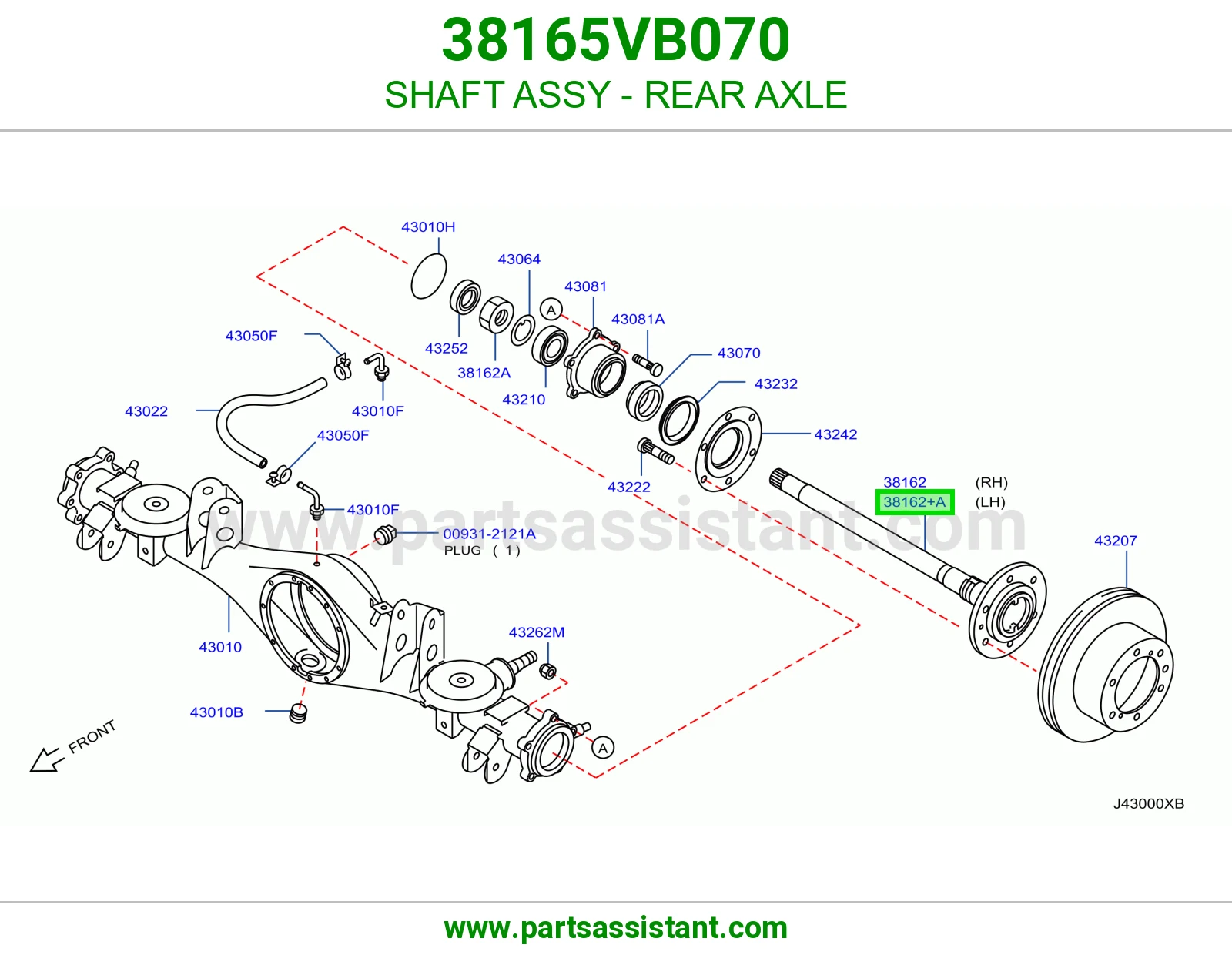 عكس خلفي 38165VB070