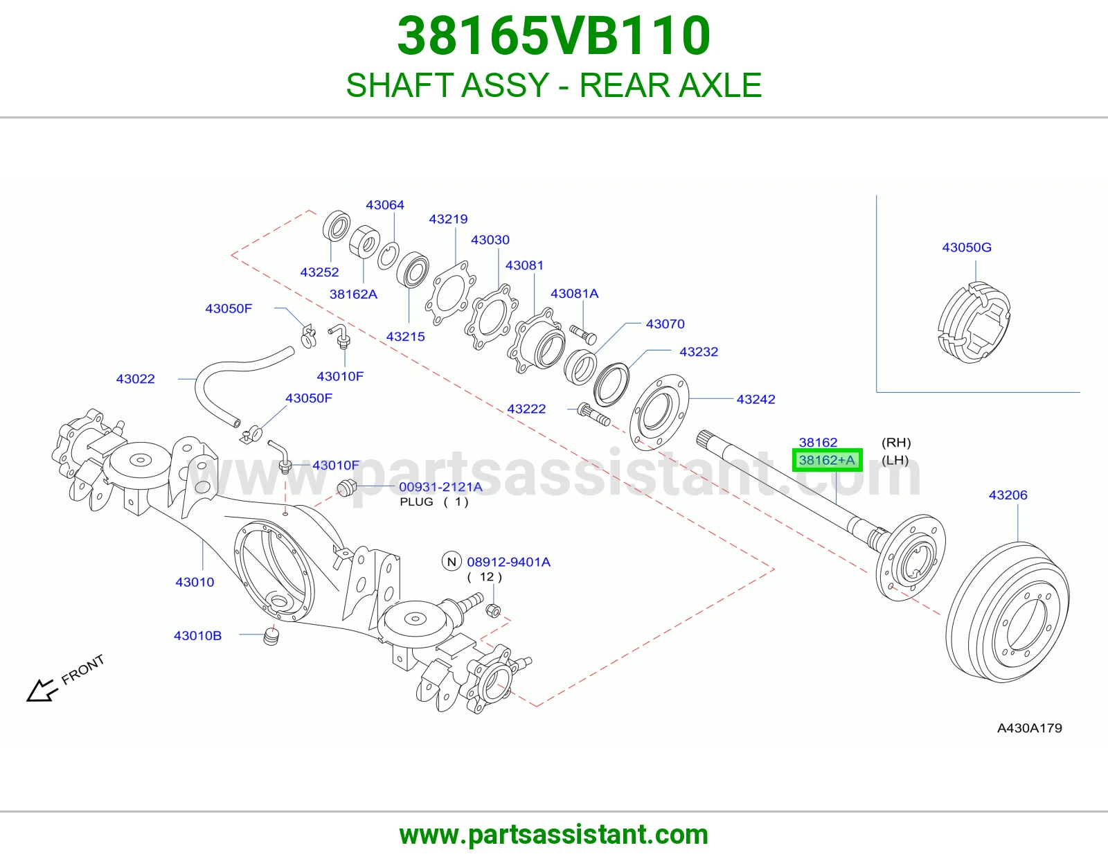 عكس خلفي 38165VB110