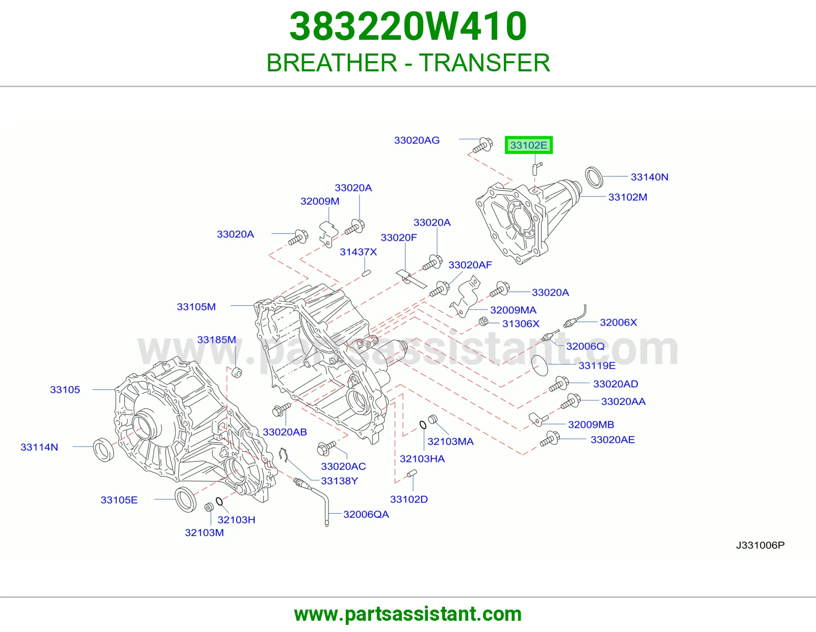 فتحة تنفيس دبل 383220W410