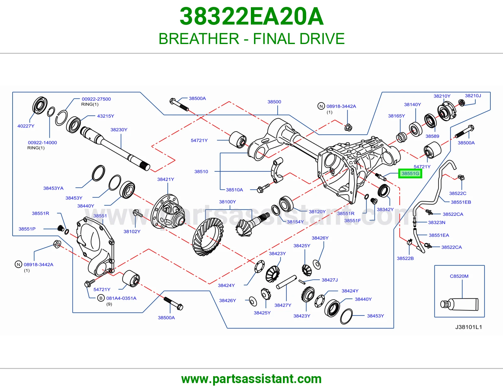 فتحة تنفيس دفرنس 38322EA20A
