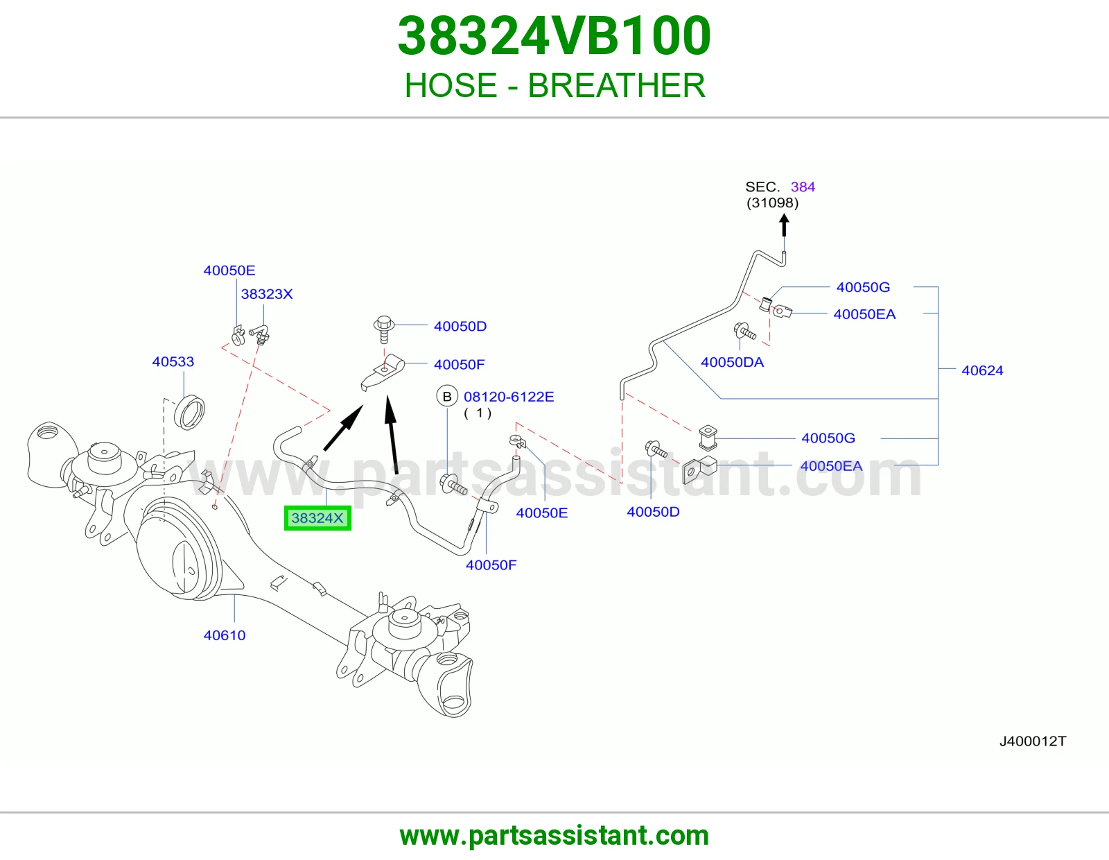 لي فتحة تنفيس 38324VB100