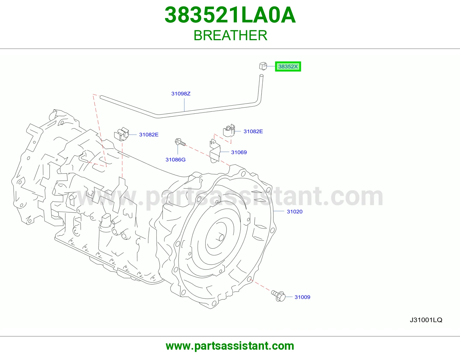 فتحة تنفيس 383521LA0A