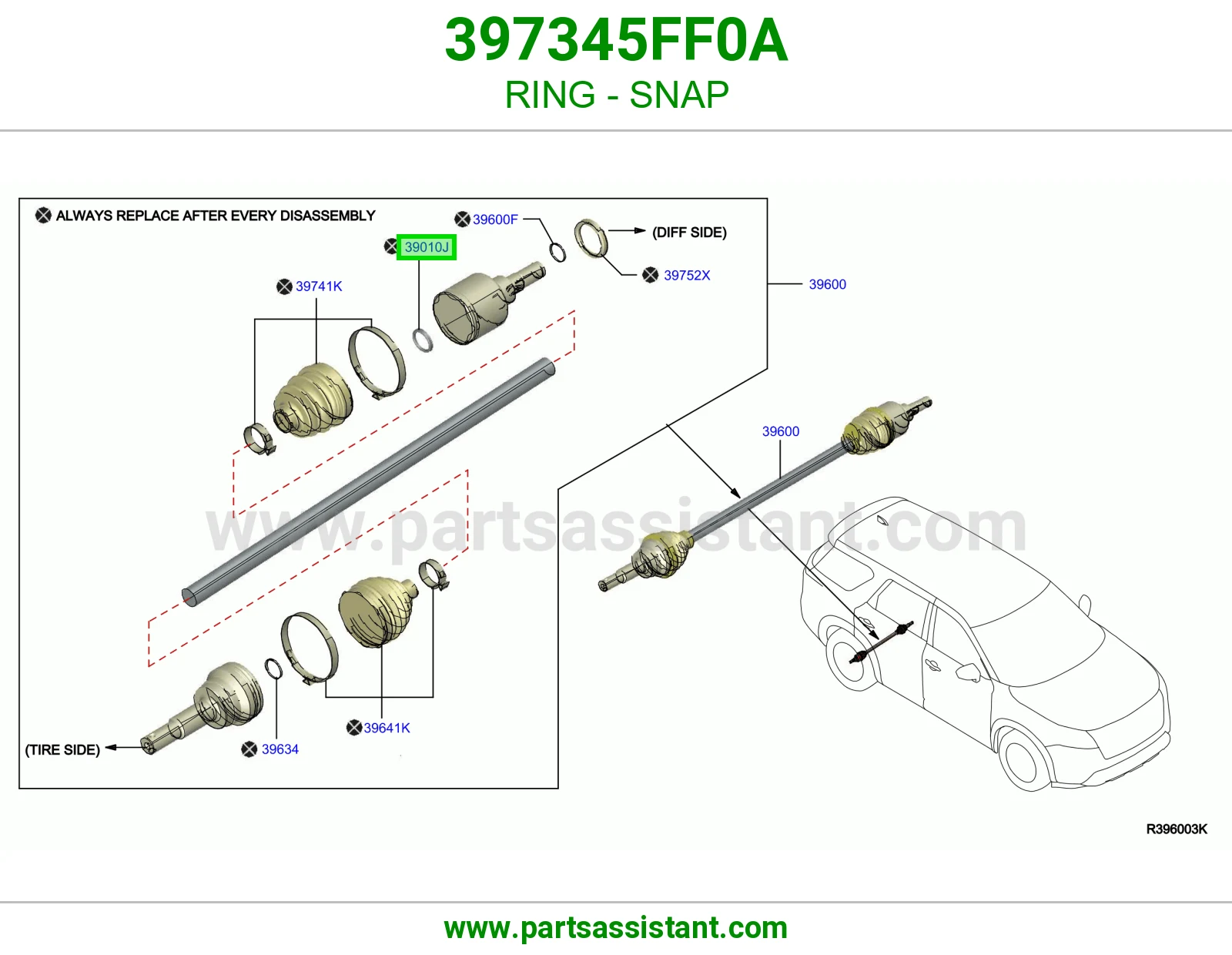 حلقة كلبس 397345FF0A
