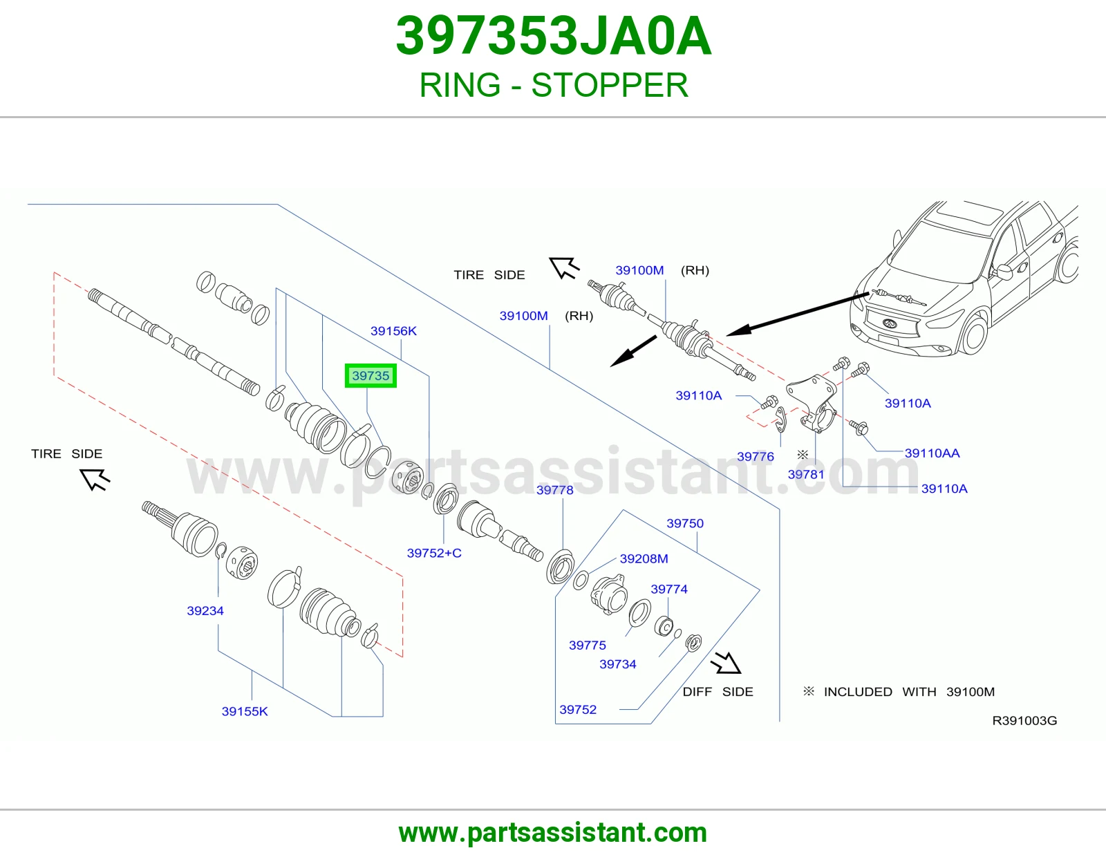 حلقة ستوب 397353JA0A