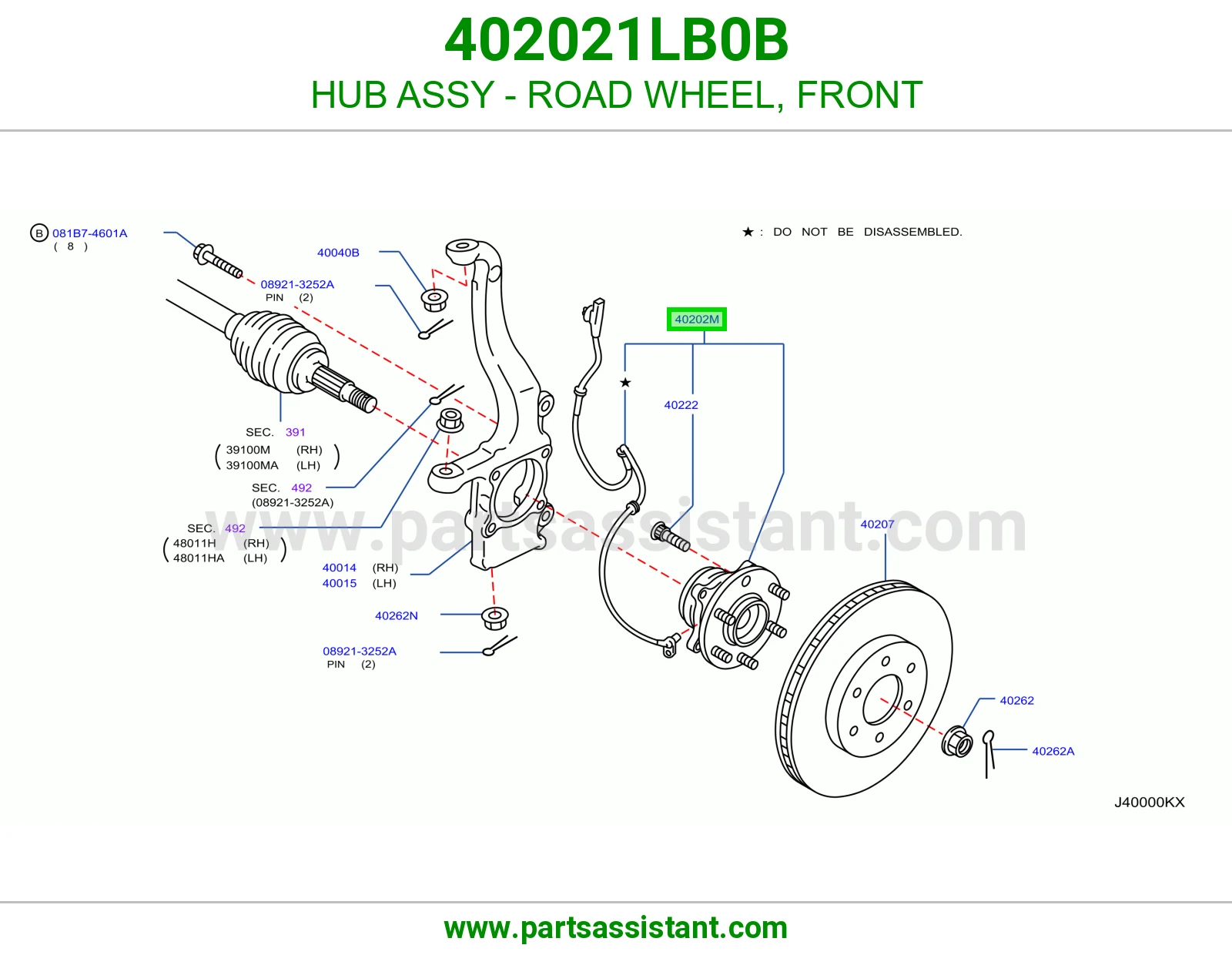 فلنجه كفر امامي 402021LB0B