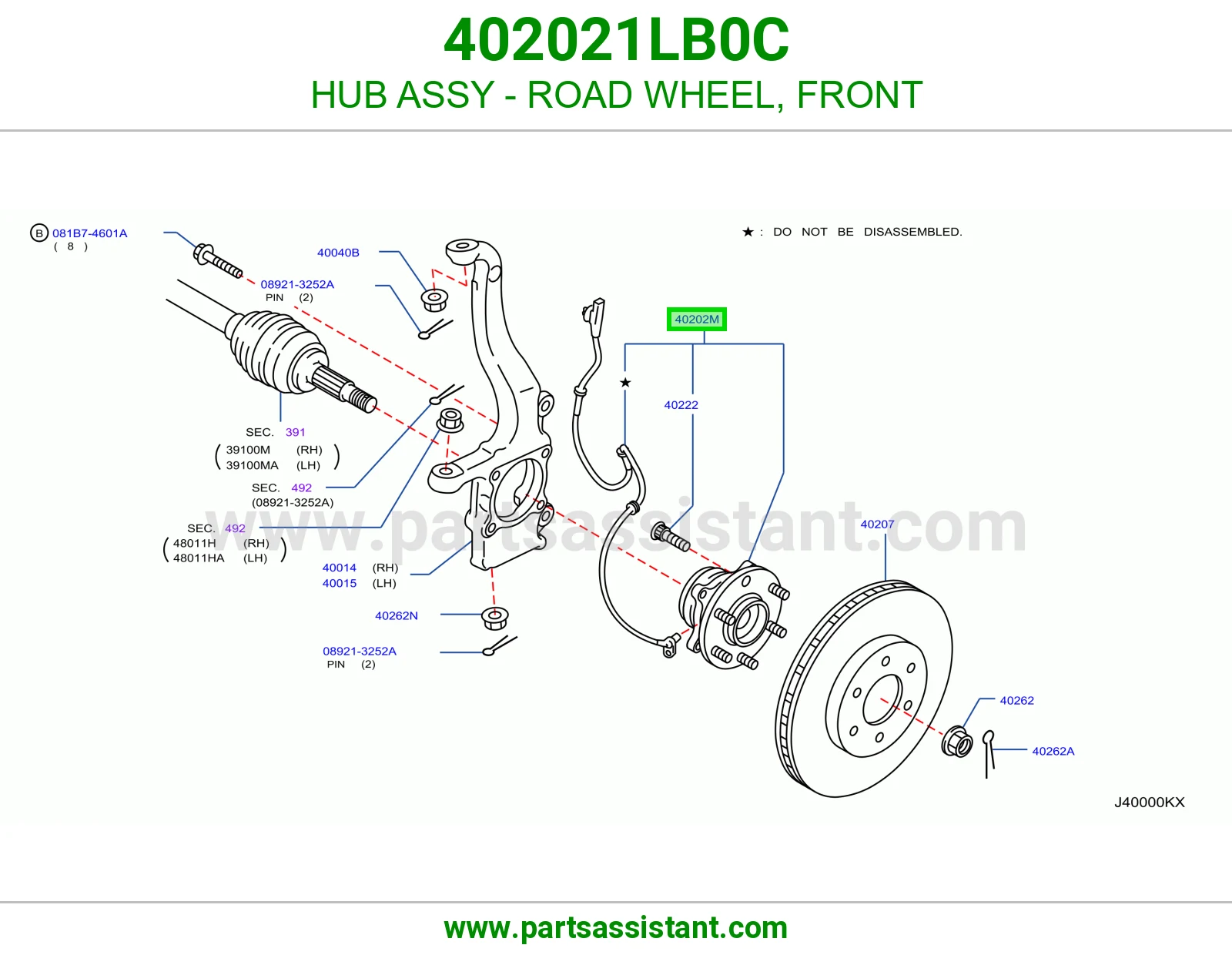 فلنجه كفر امامي 402021LB0C
