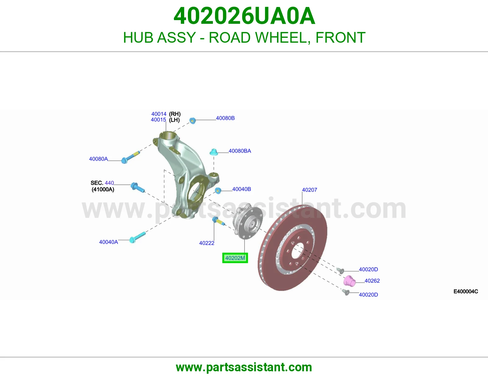 فلنجه كفر امامي 402026UA0A