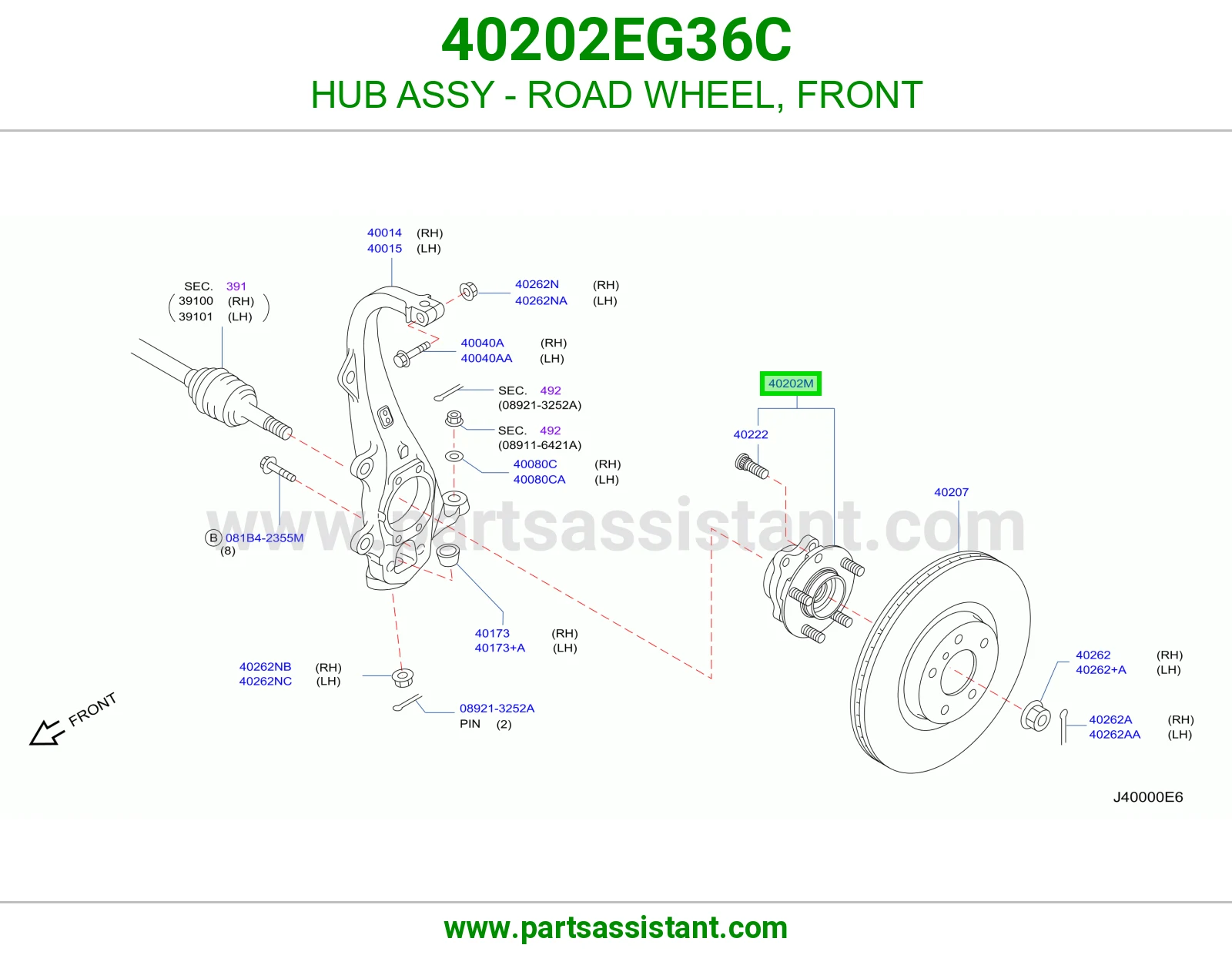 فلنجه كفر امامي 40202EG36C