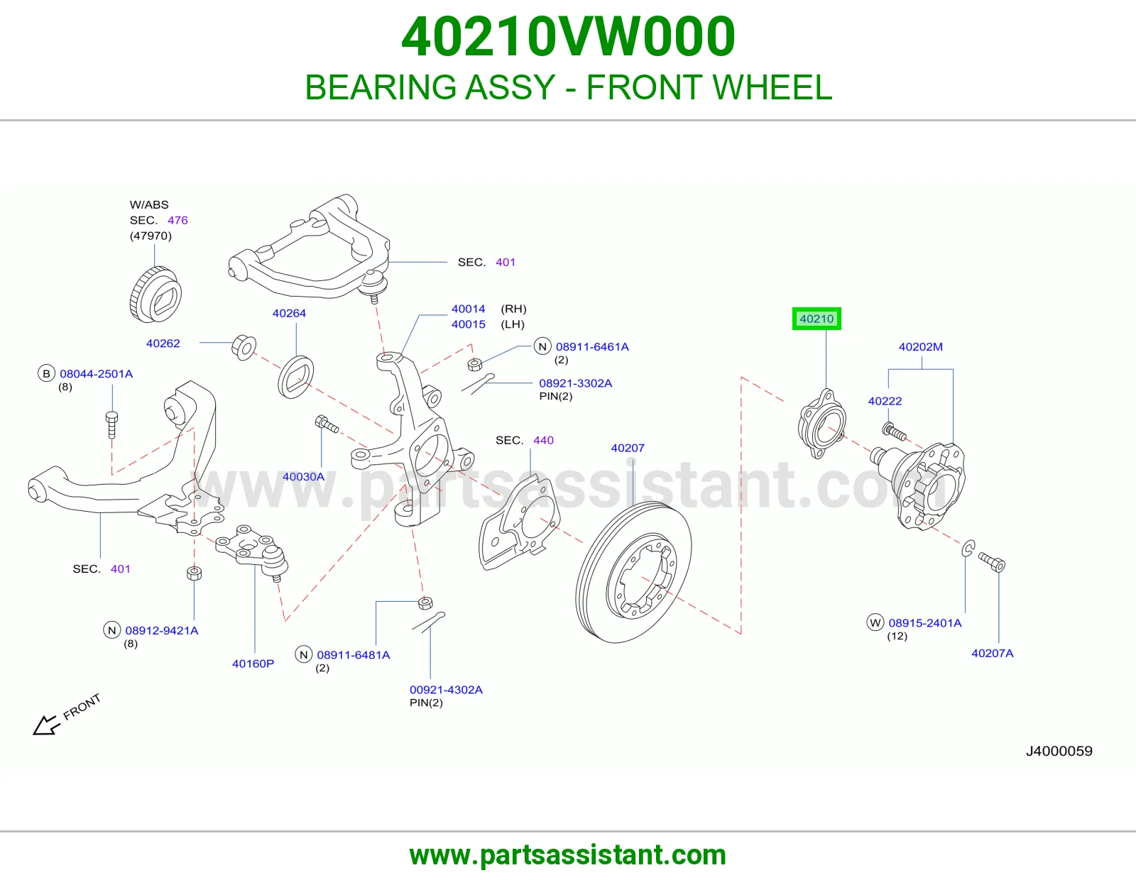 رمان عكس خلفي 40210VW000