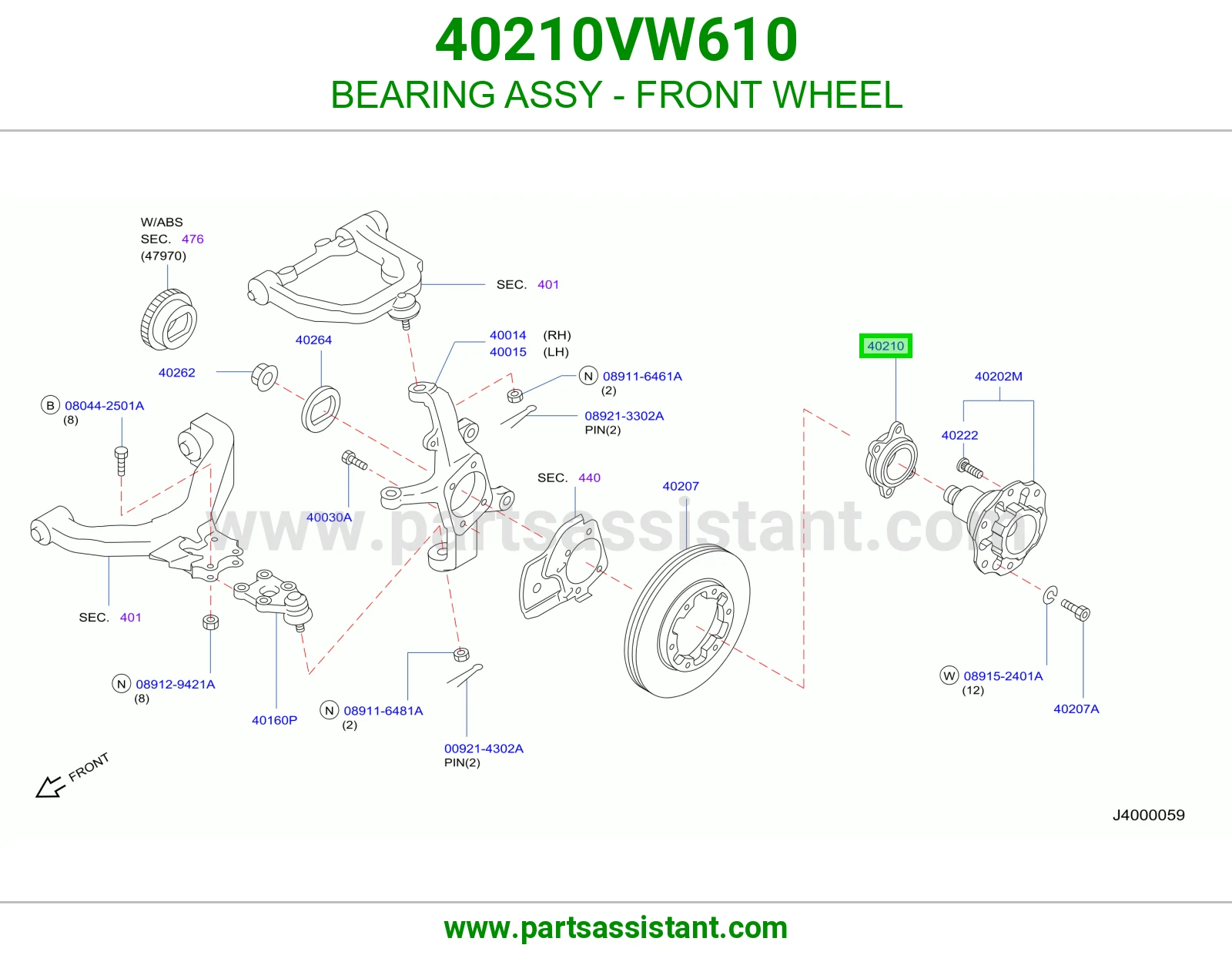 رمان عكس خلفي 40210VW610