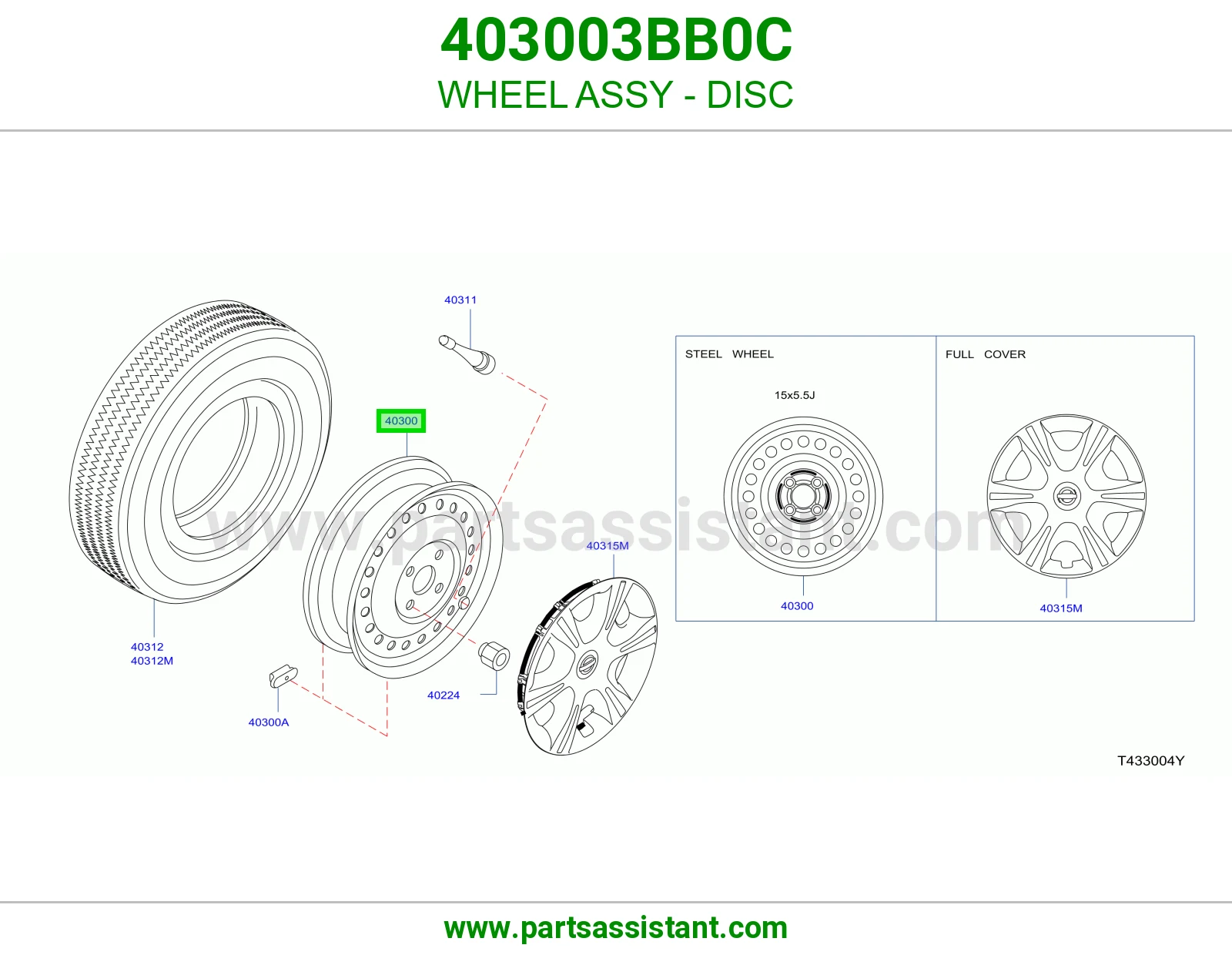 جنط 403003BB0C